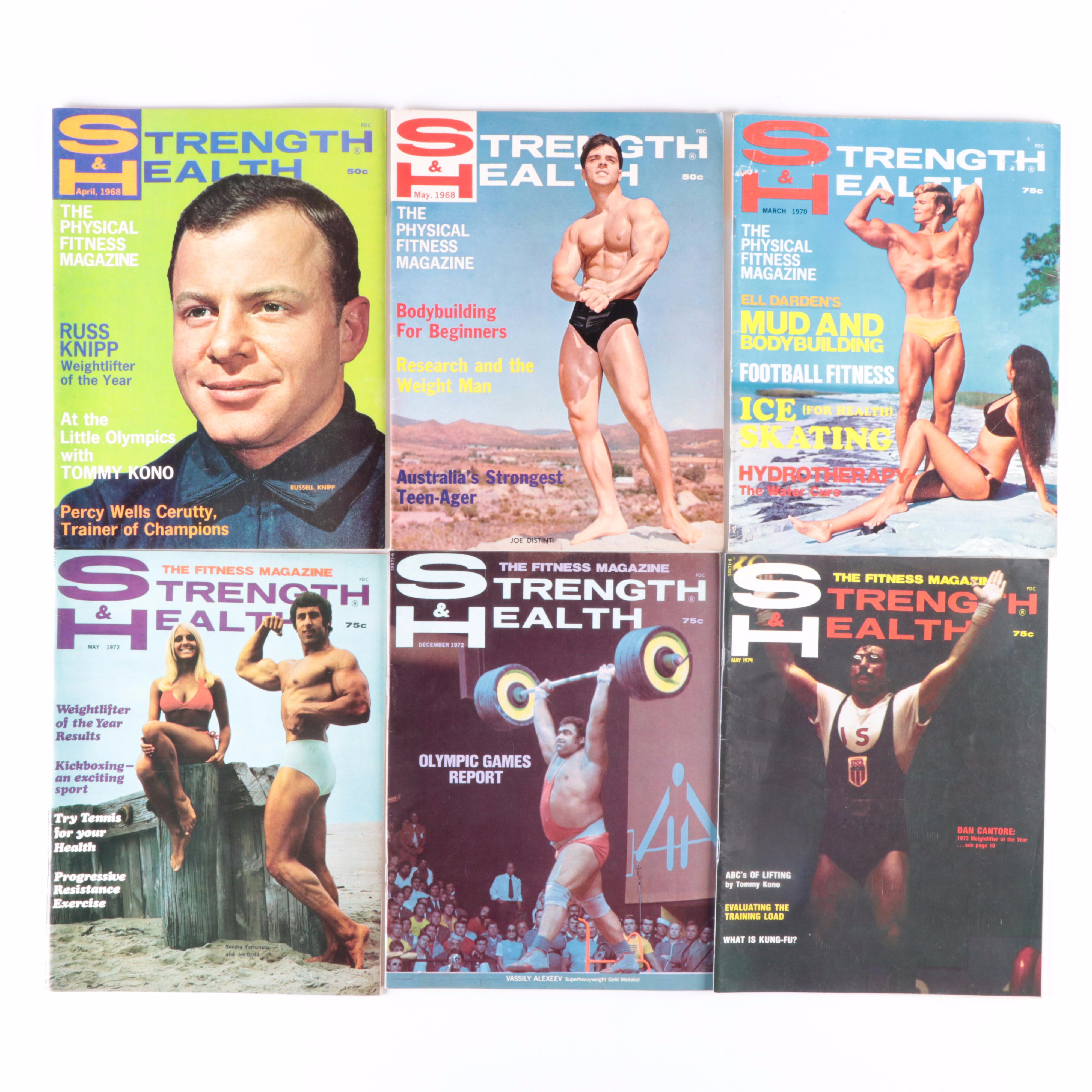 "Strength and Health" Magazine Issues, 1967–1974