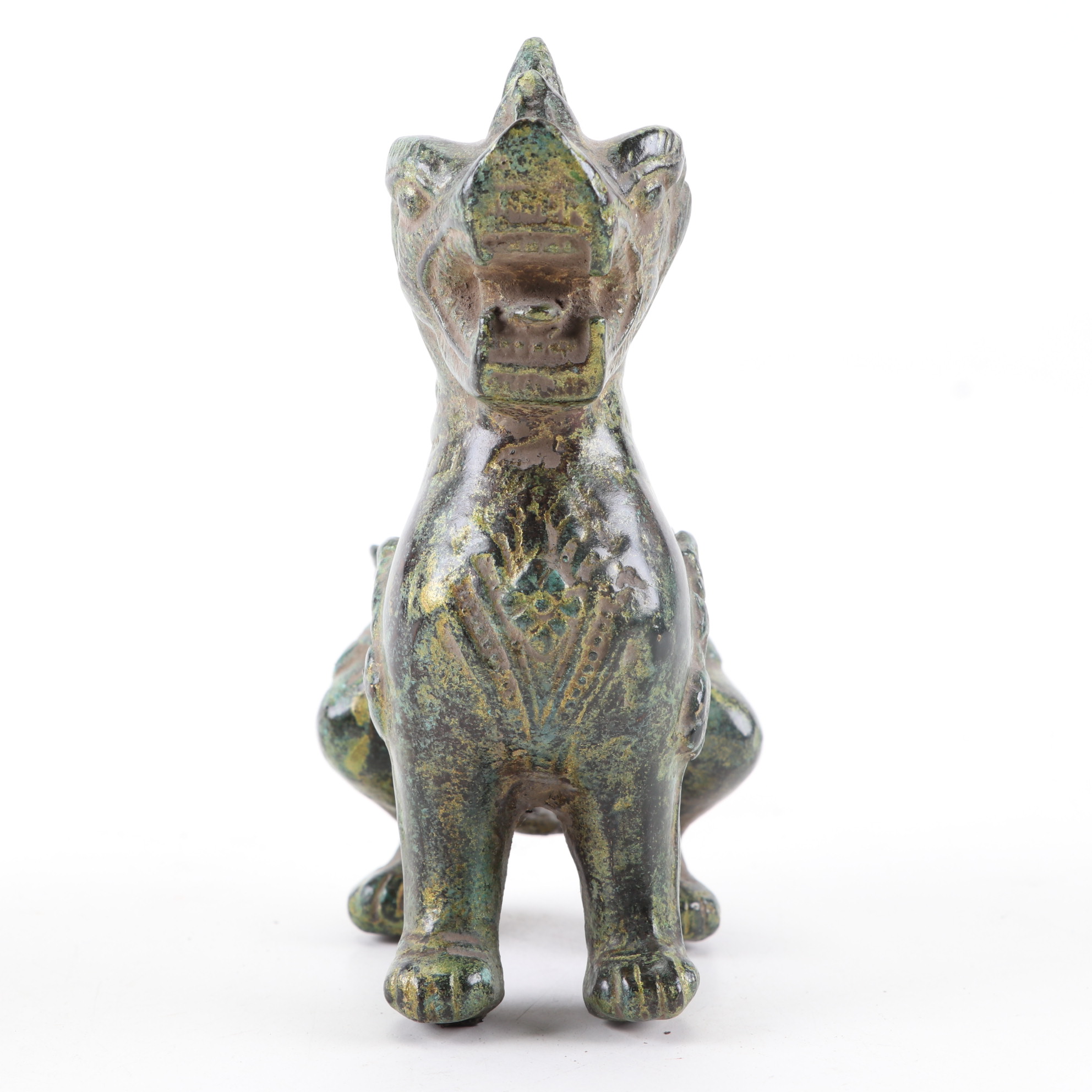 Chinese Cast Metal Pixiu Figurines