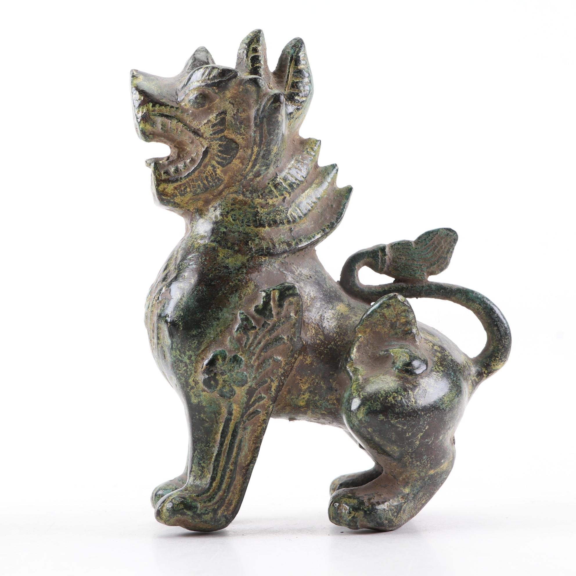 Chinese Cast Metal Pixiu Figurines