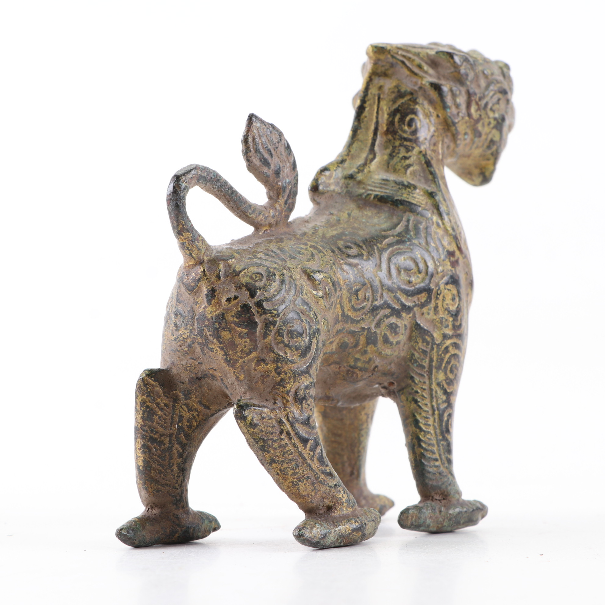 Chinese Cast Metal Pixiu Figurines