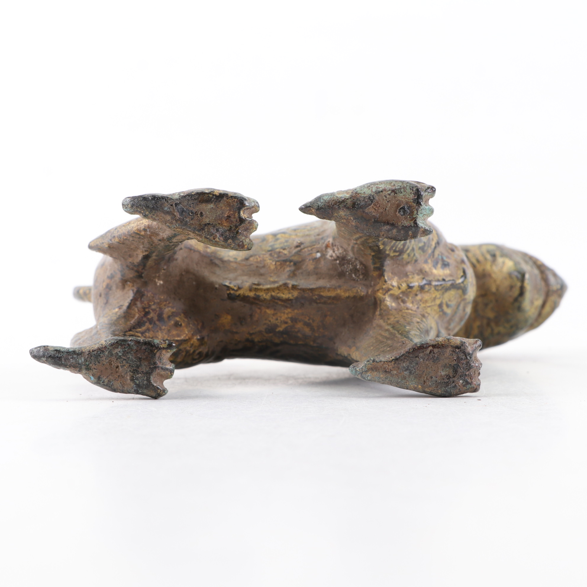 Chinese Cast Metal Pixiu Figurines