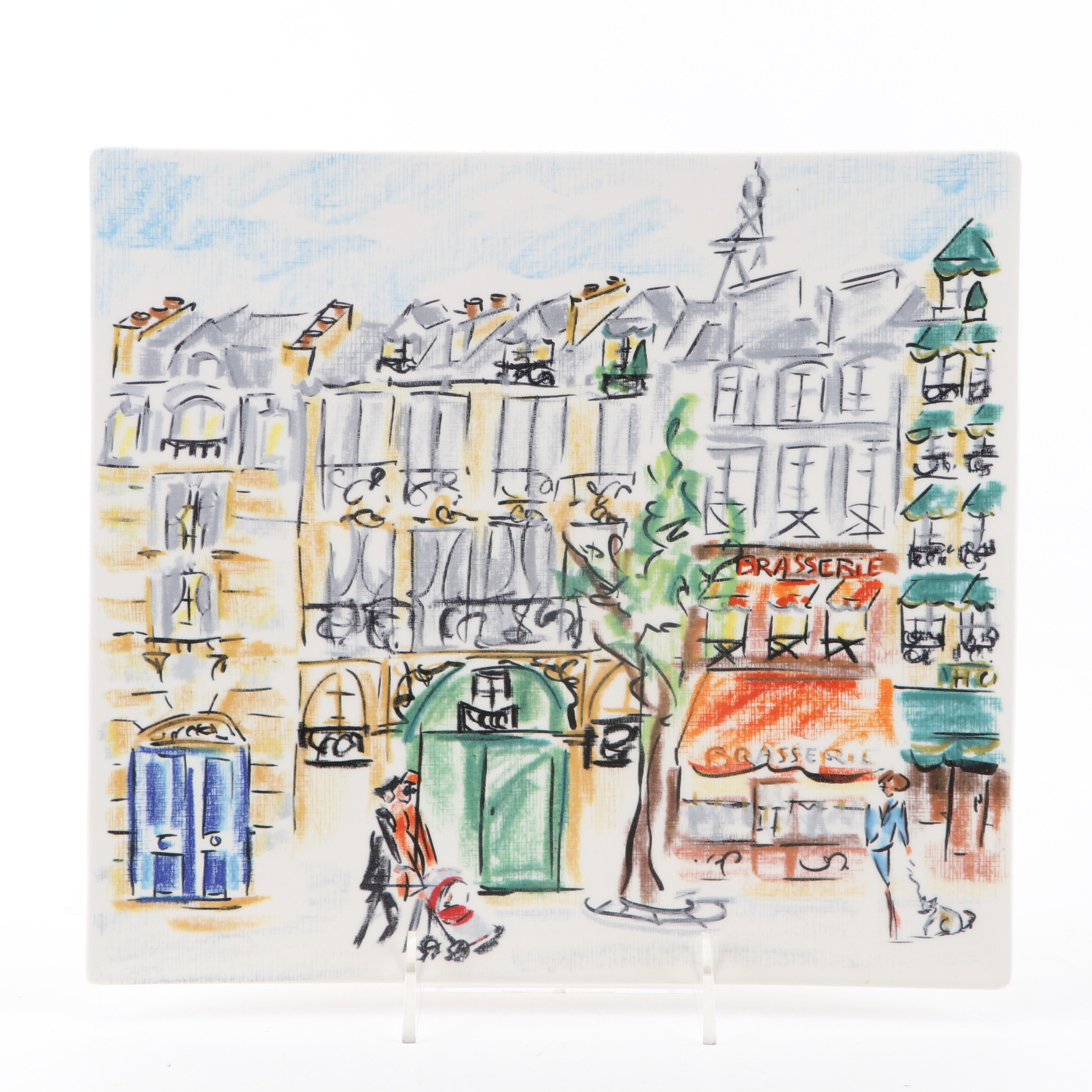 Faiencerie De Gien "Joli Paris" Earthenware Dinnerware, 2005–2014