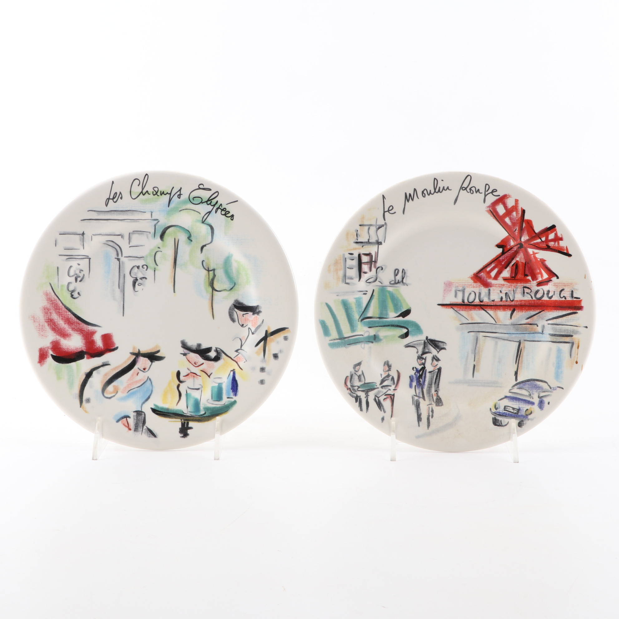 Faiencerie De Gien "Joli Paris" Earthenware Dinnerware, 2005–2014