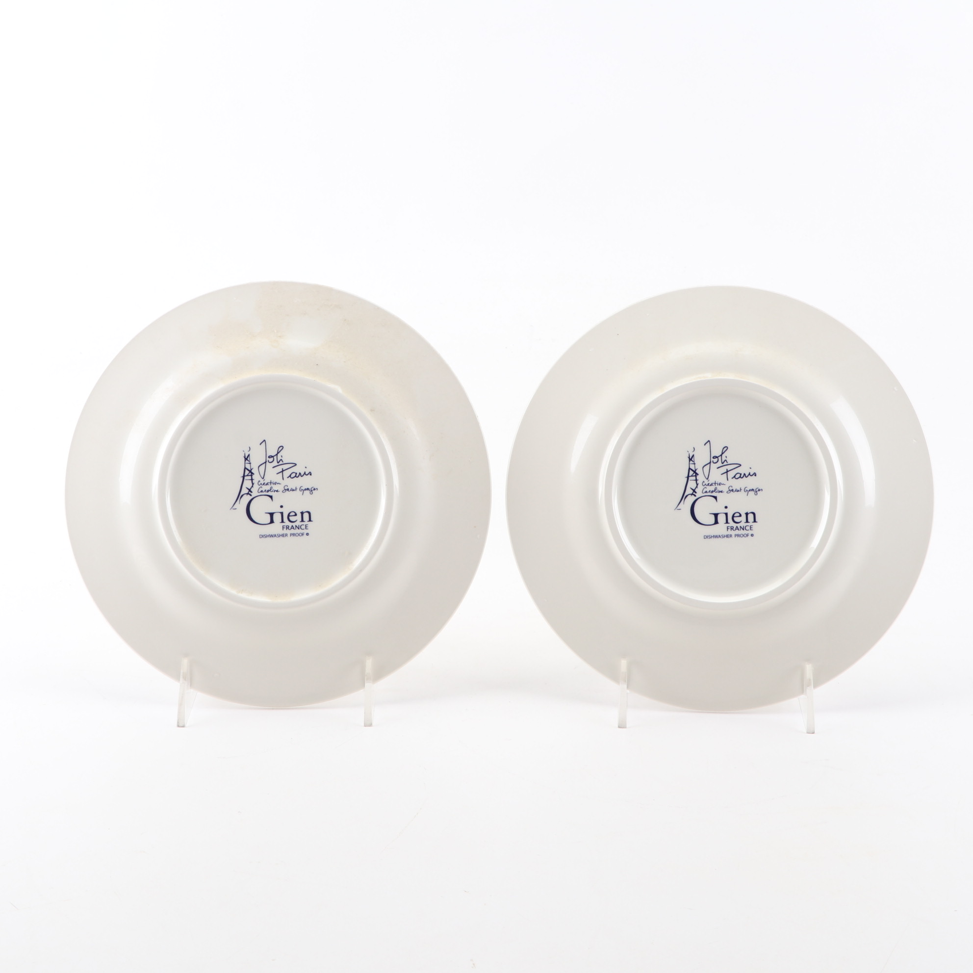 Faiencerie De Gien "Joli Paris" Earthenware Dinnerware, 2005–2014