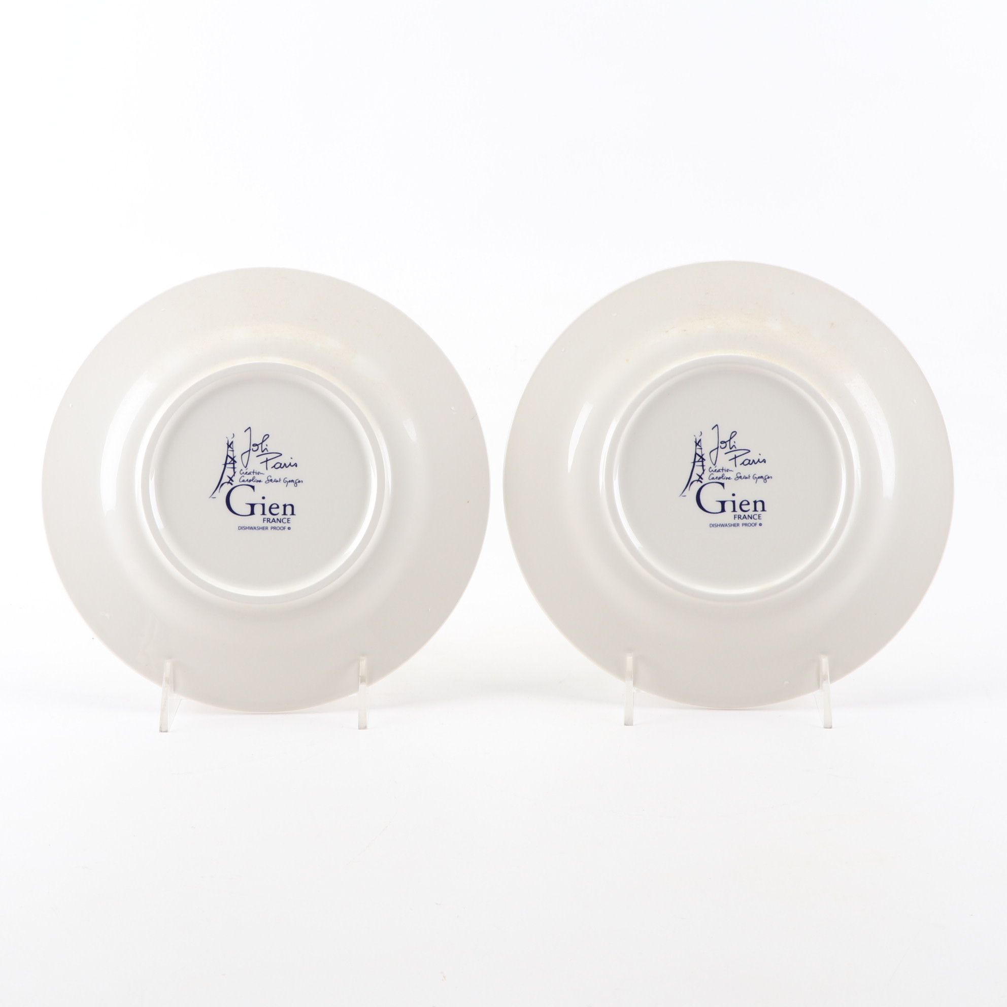 Faiencerie De Gien "Joli Paris" Earthenware Dinnerware, 2005–2014