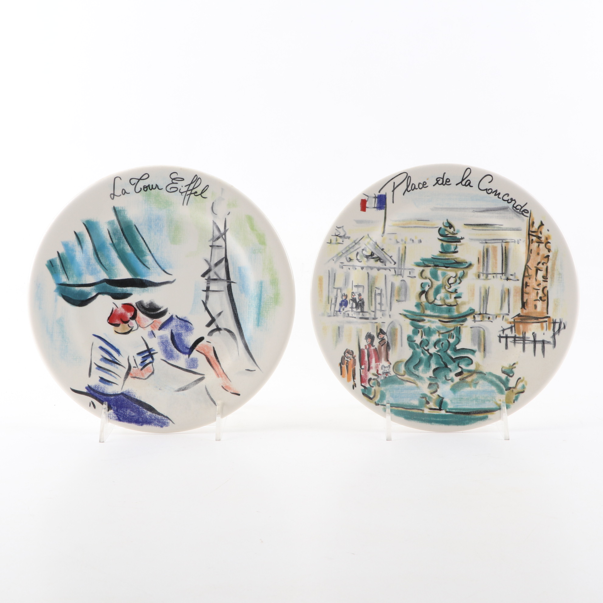 Faiencerie De Gien "Joli Paris" Earthenware Dinnerware, 2005–2014