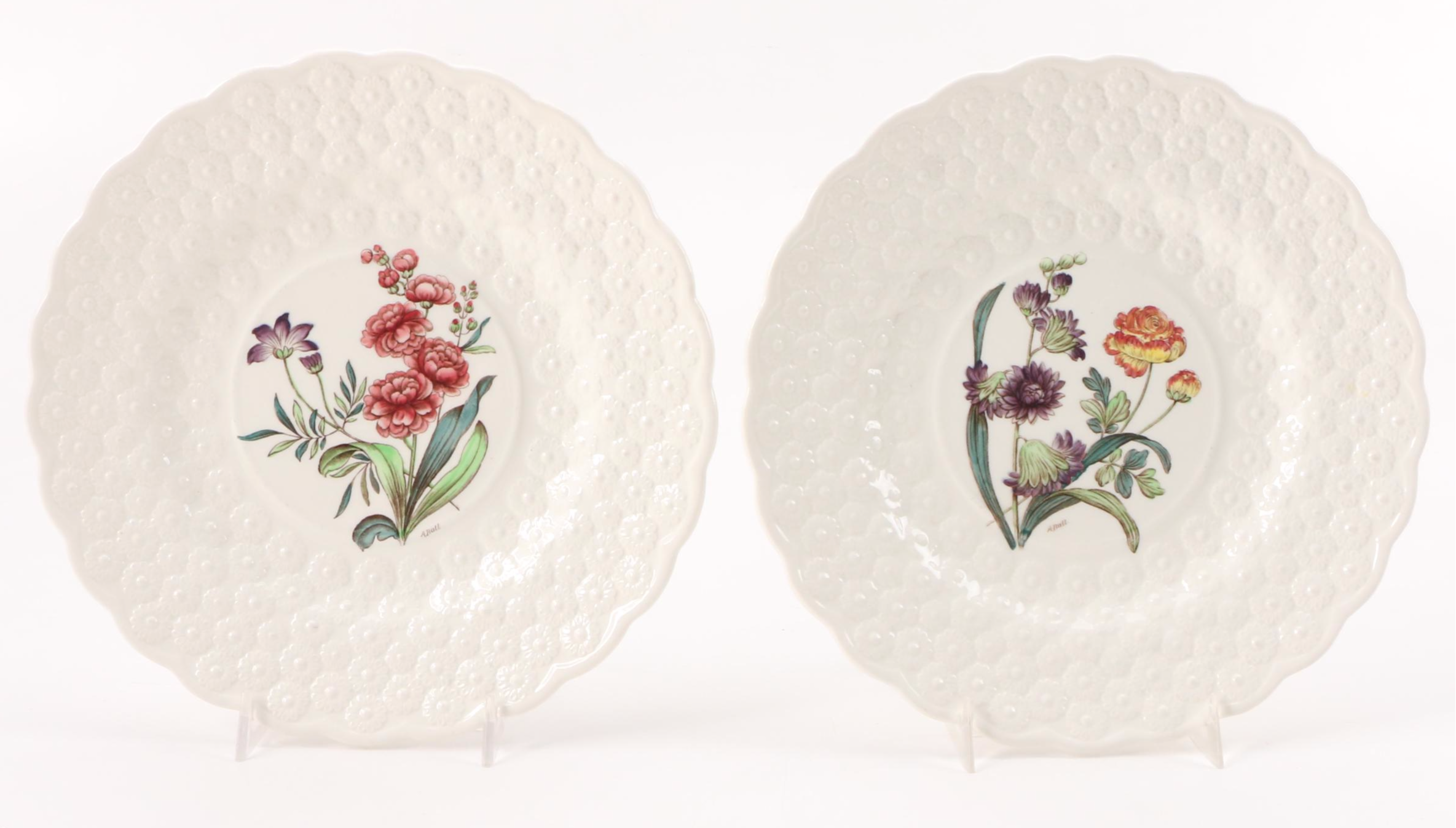 Copeland Spode "Fernleigh" Earthenware Luncheon Plates, 1965