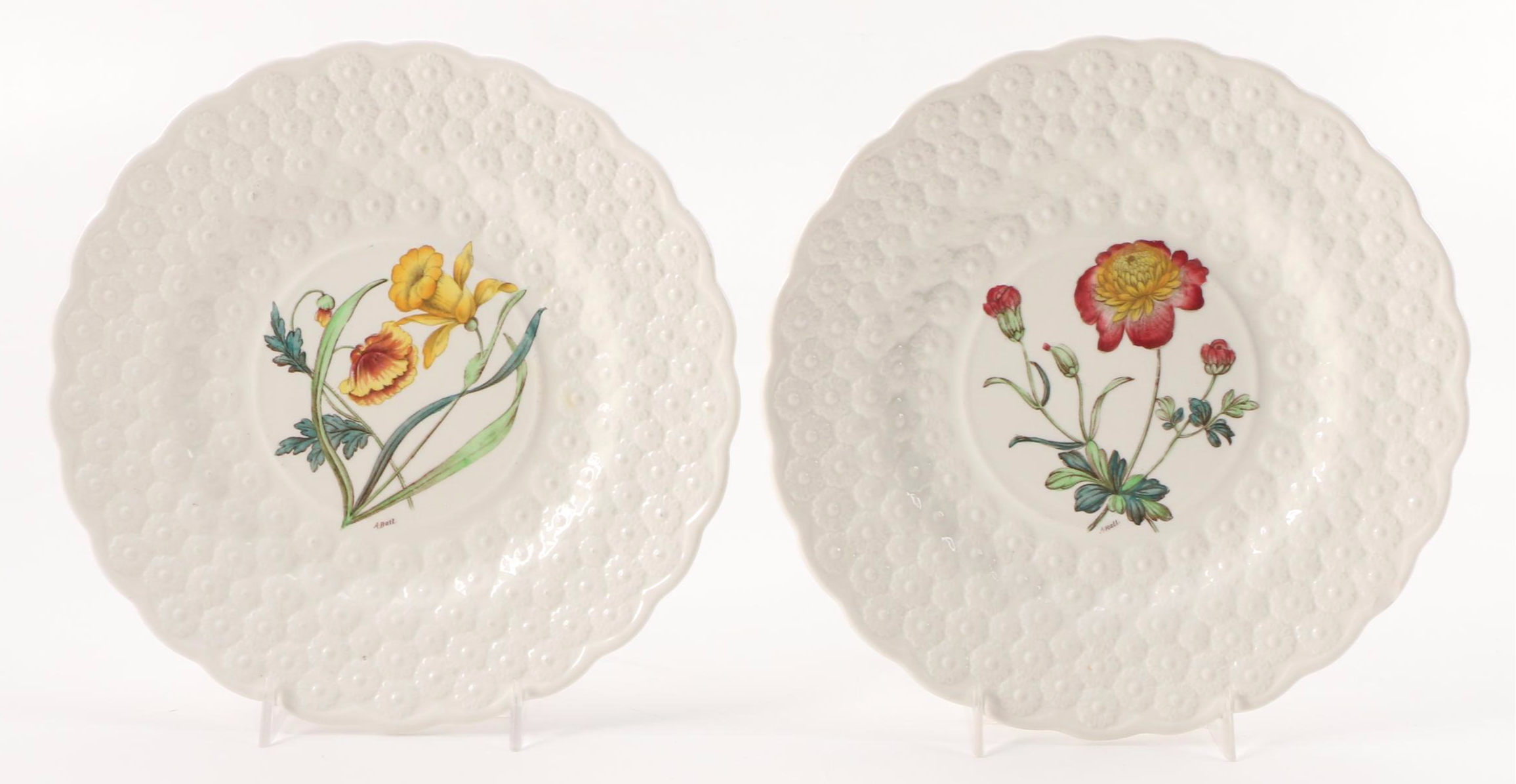 Copeland Spode "Fernleigh" Earthenware Luncheon Plates, 1965