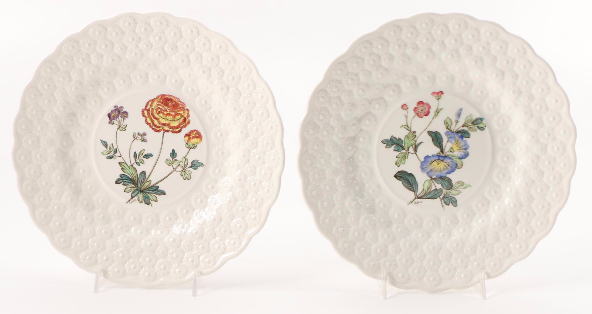Copeland Spode "Fernleigh" Earthenware Luncheon Plates, 1965