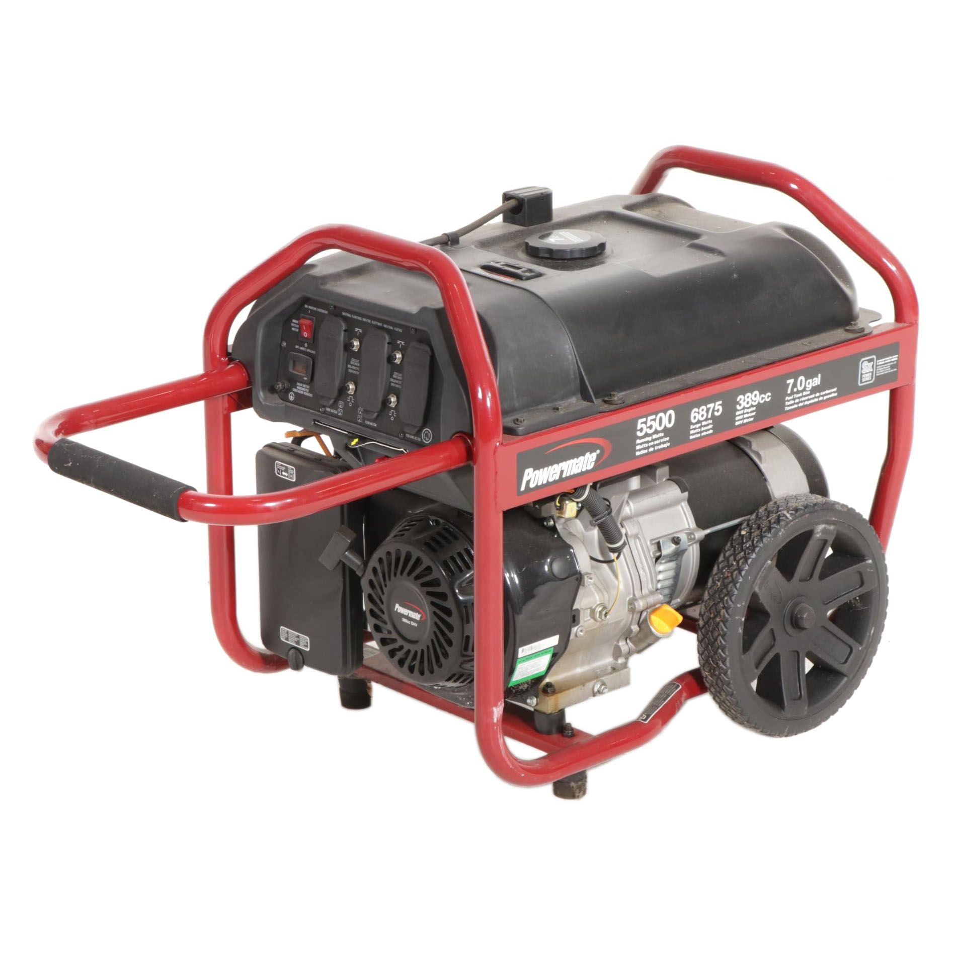Powermate PM0125500 5500 Watt Portable Generator