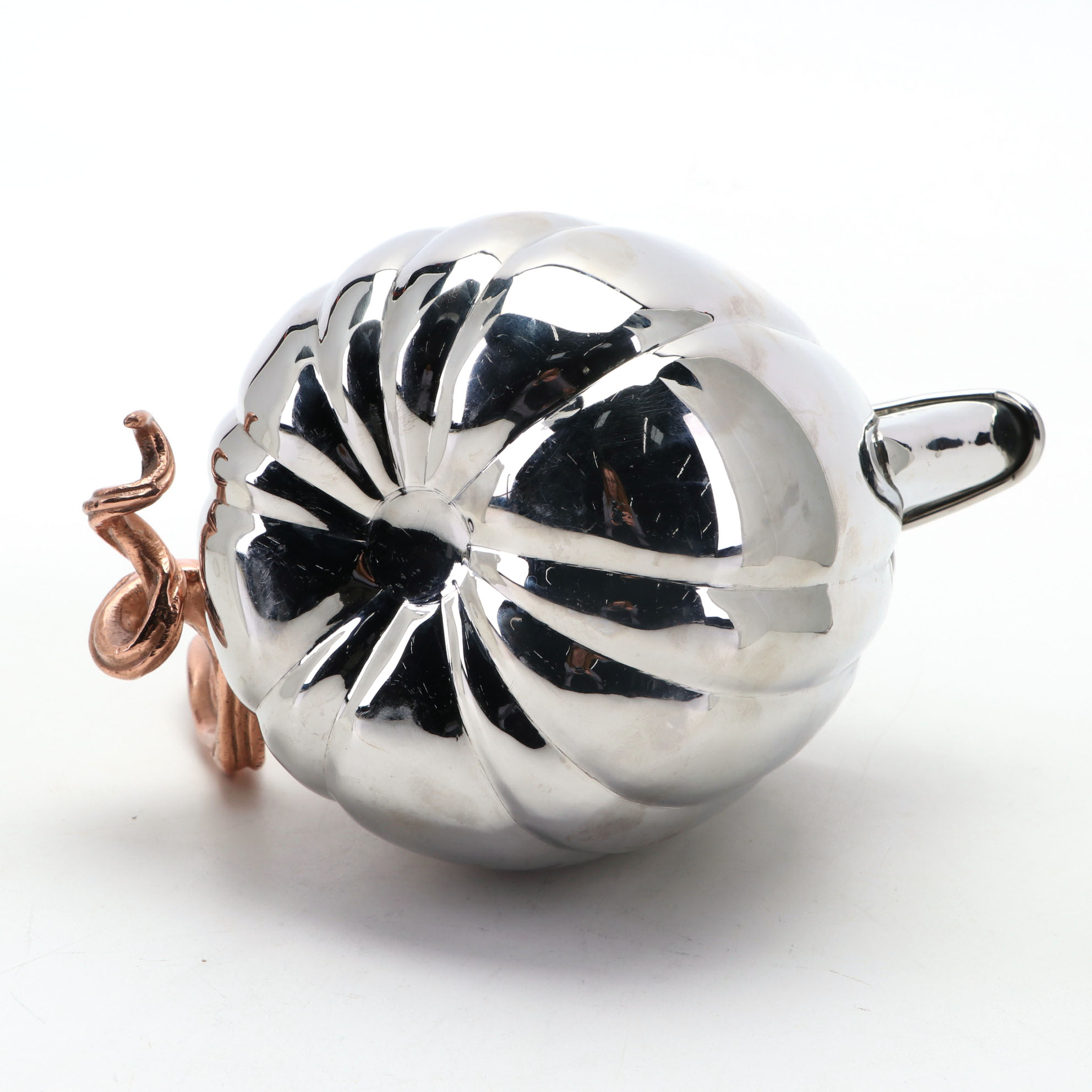 Michael Aram "Gourd & Vine" Copper Plated and Stainless Steel Water Pitcher