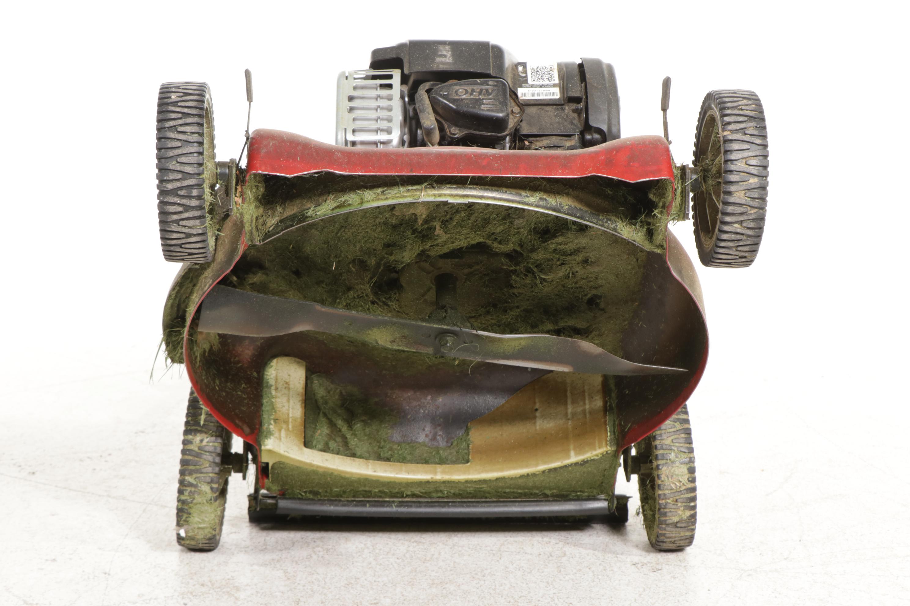 Craftsman 5.00 OHV Gas Powered Push Lawnmower with Toro Electric String Trimmer