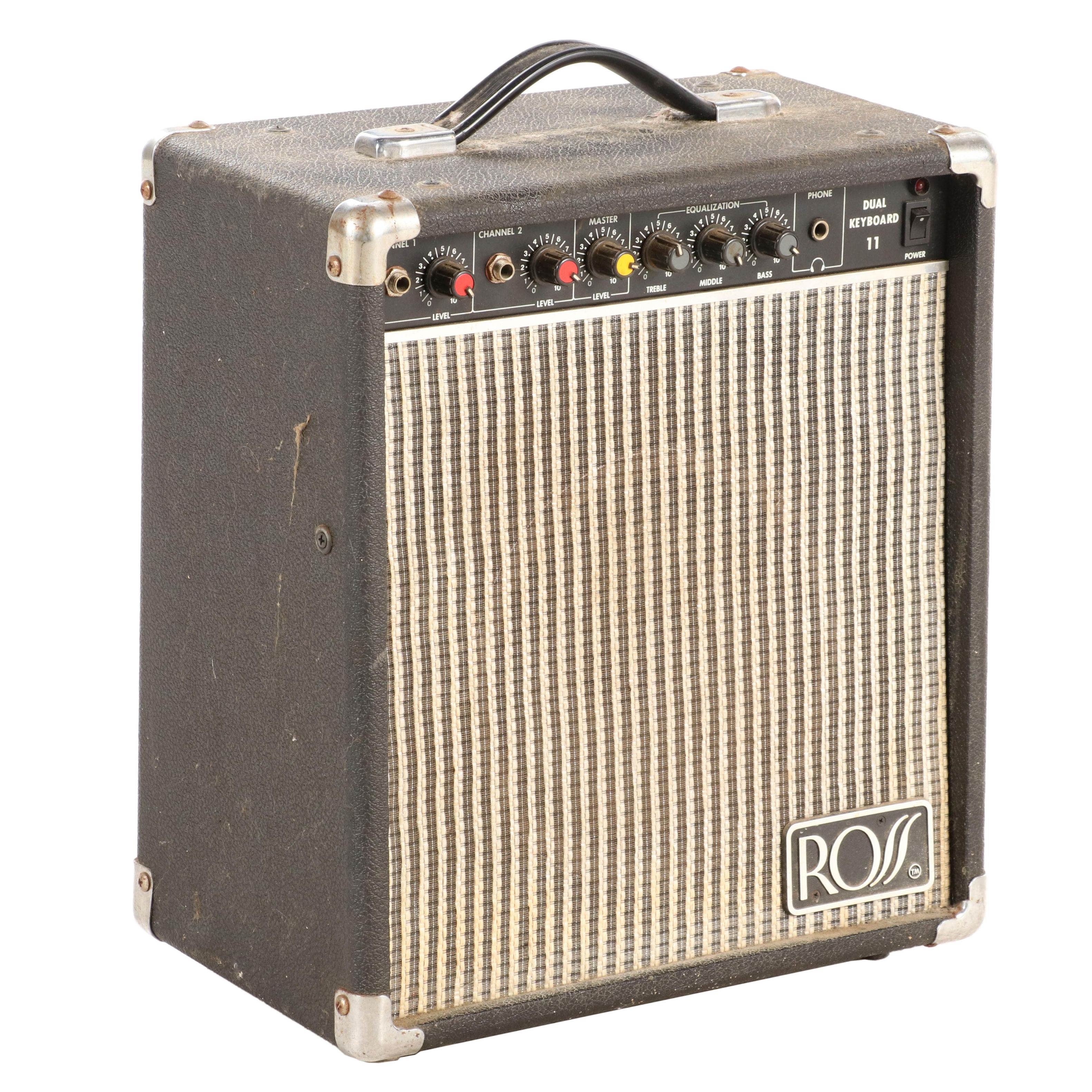 Ross Systems Dual Keyboard 11 Amplifier, Late 20th Century