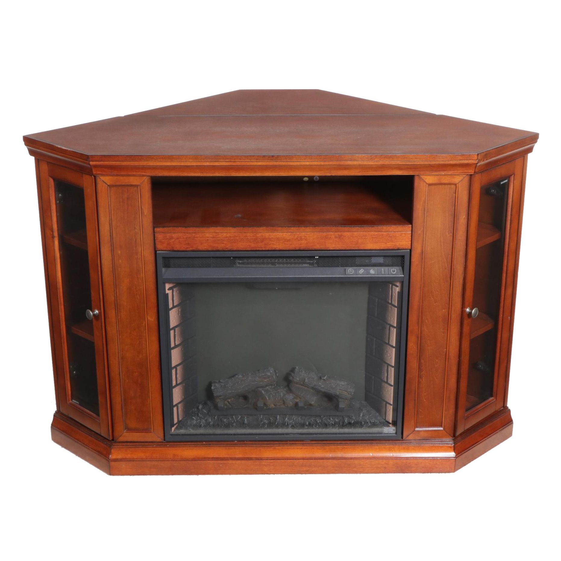 Southern Enterprises Electric Firebox Insert with Cabinet