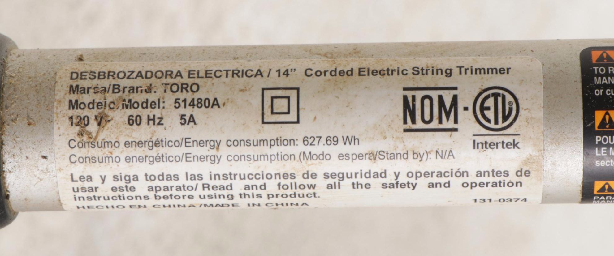 Craftsman 5.00 OHV Gas Powered Push Lawnmower with Toro Electric String Trimmer