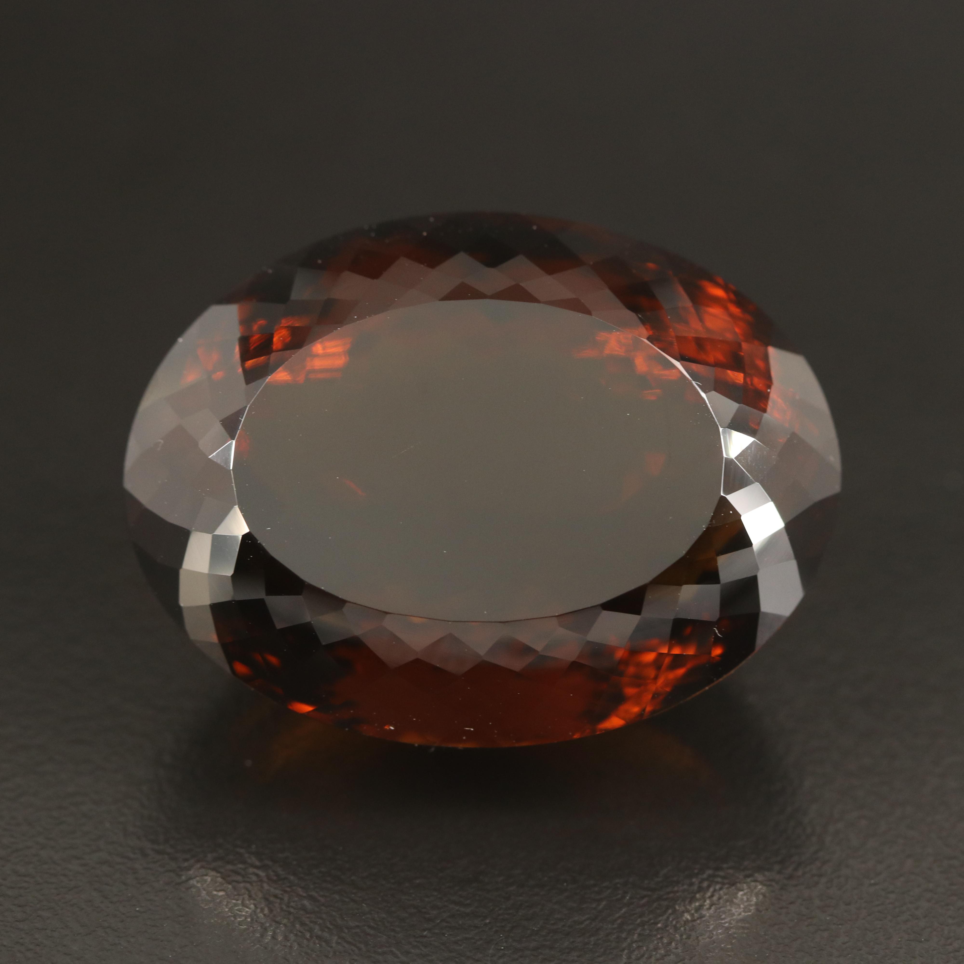 Loose 148.58 CT Smoky Quartz