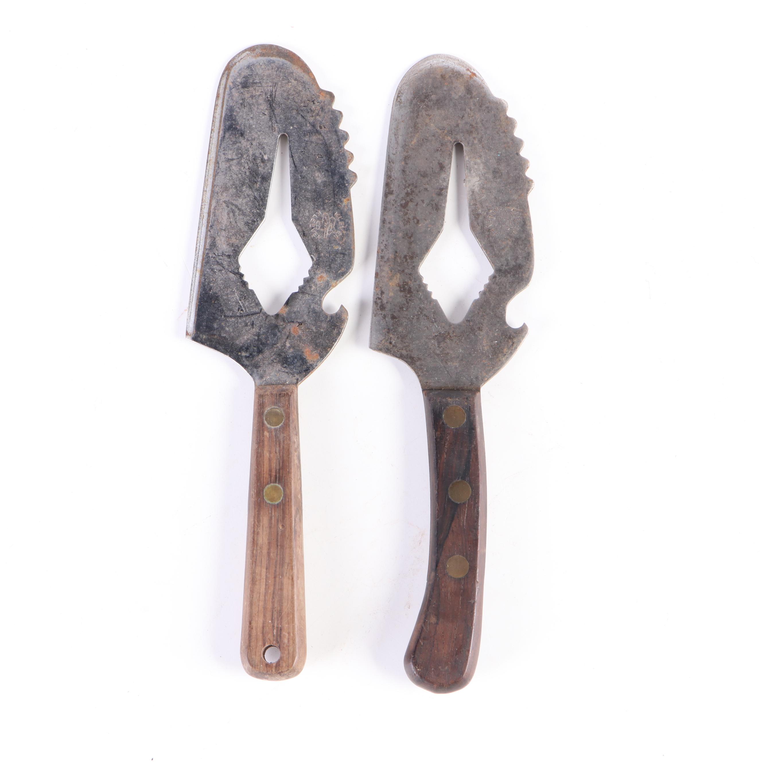 Klever Kleever Multi-Purpose Cleaver with Other Kitchen Knives, 20th Century