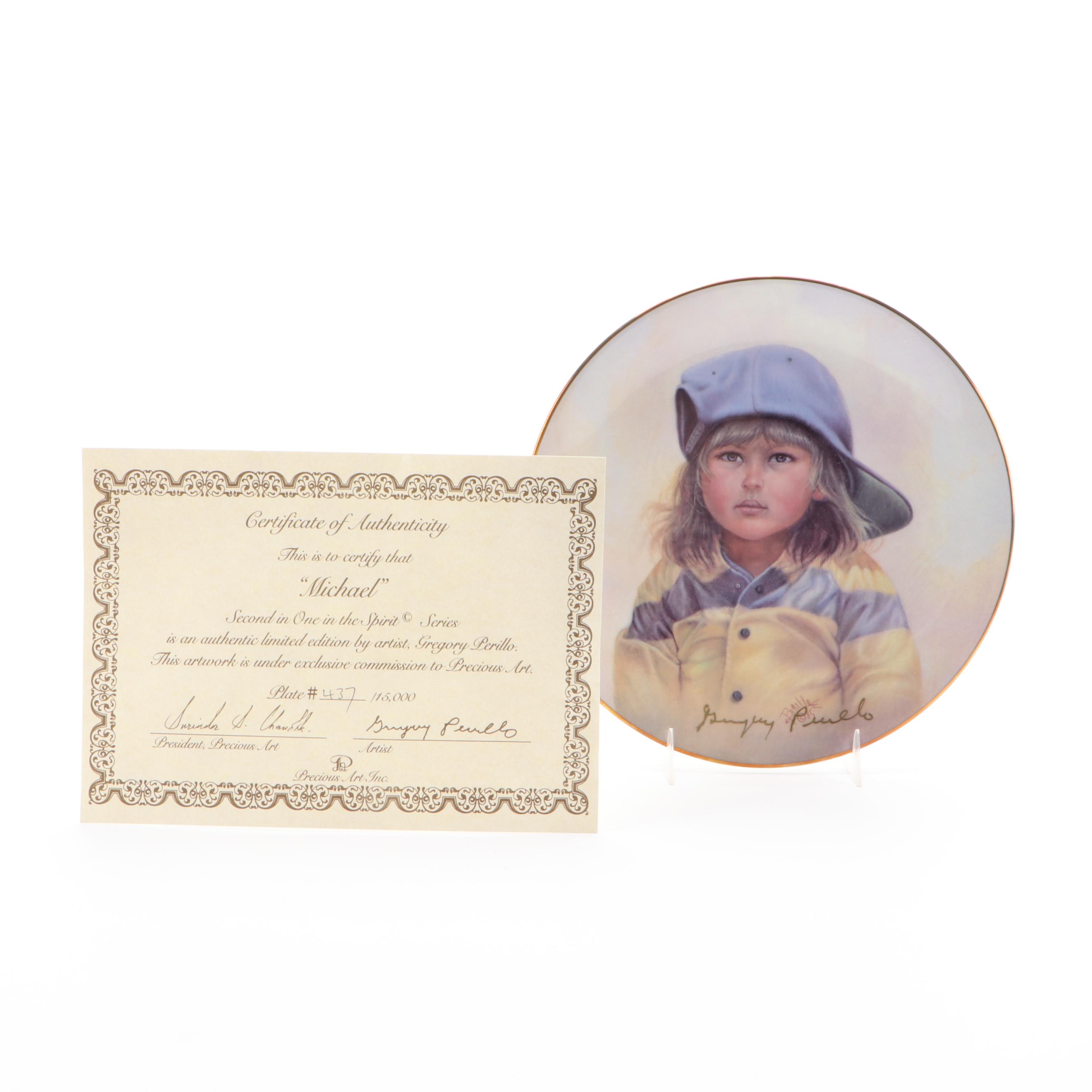Gregory Perillo "One in the Spirit" Series Bone China Collector Plates and More