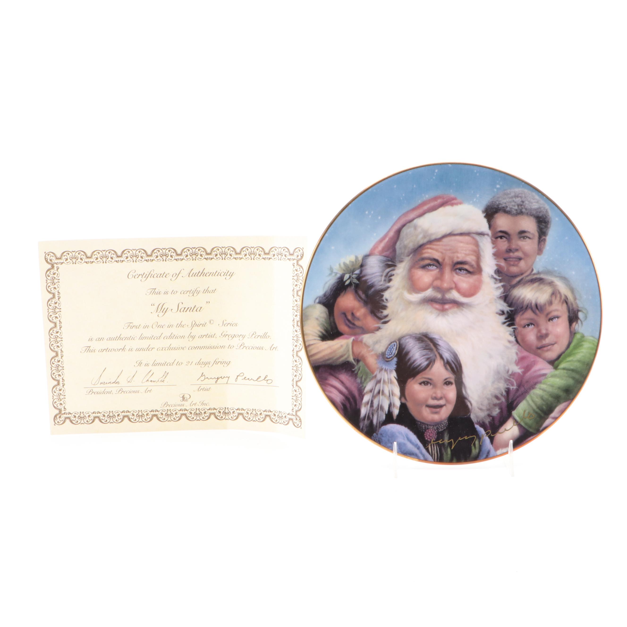 Gregory Perillo "One in the Spirit" Series Bone China Collector Plates and More