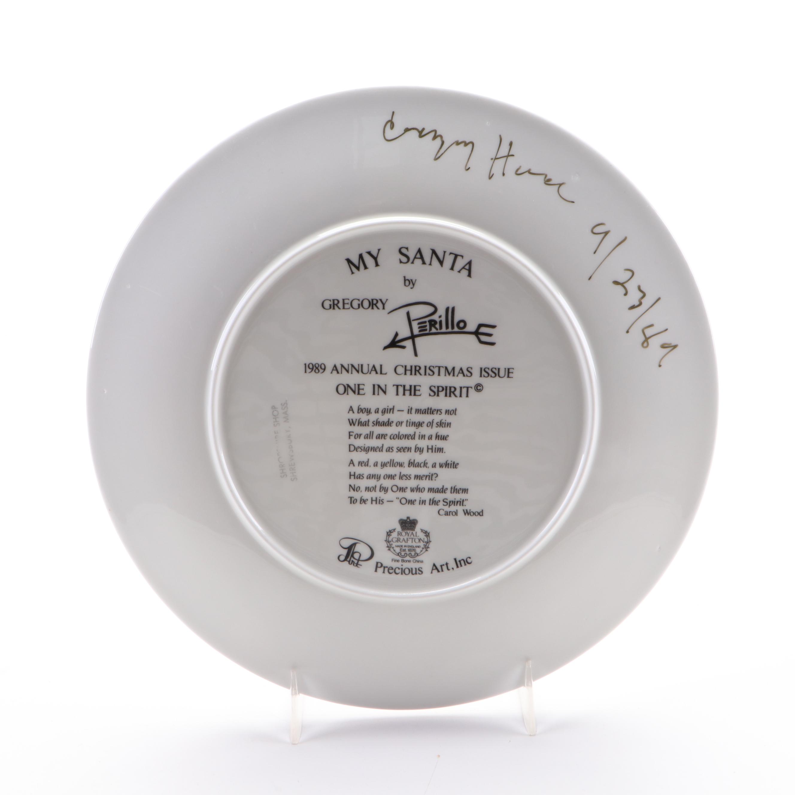 Gregory Perillo "One in the Spirit" Series Bone China Collector Plates and More