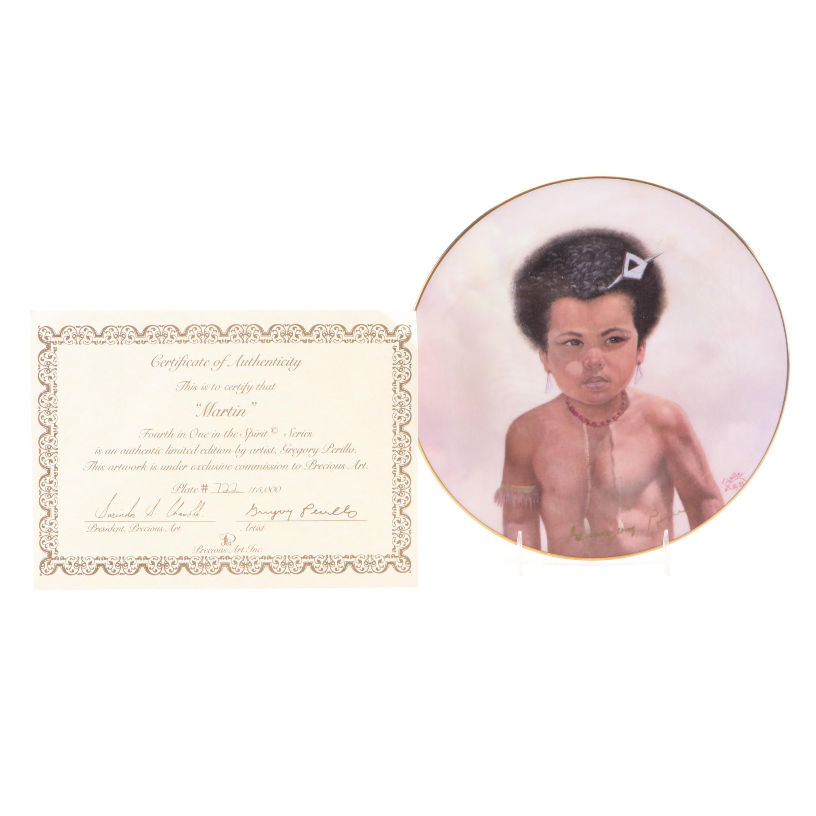 Gregory Perillo "One in the Spirit" Series Bone China Collector Plates and More