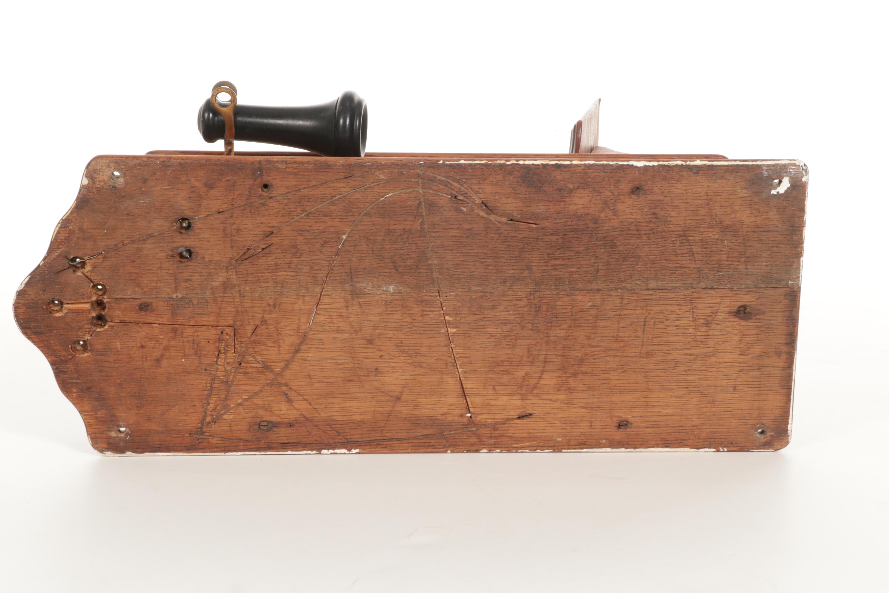 Kellogg Cathederal Top Crank Wall Telephone, Early 20th Century