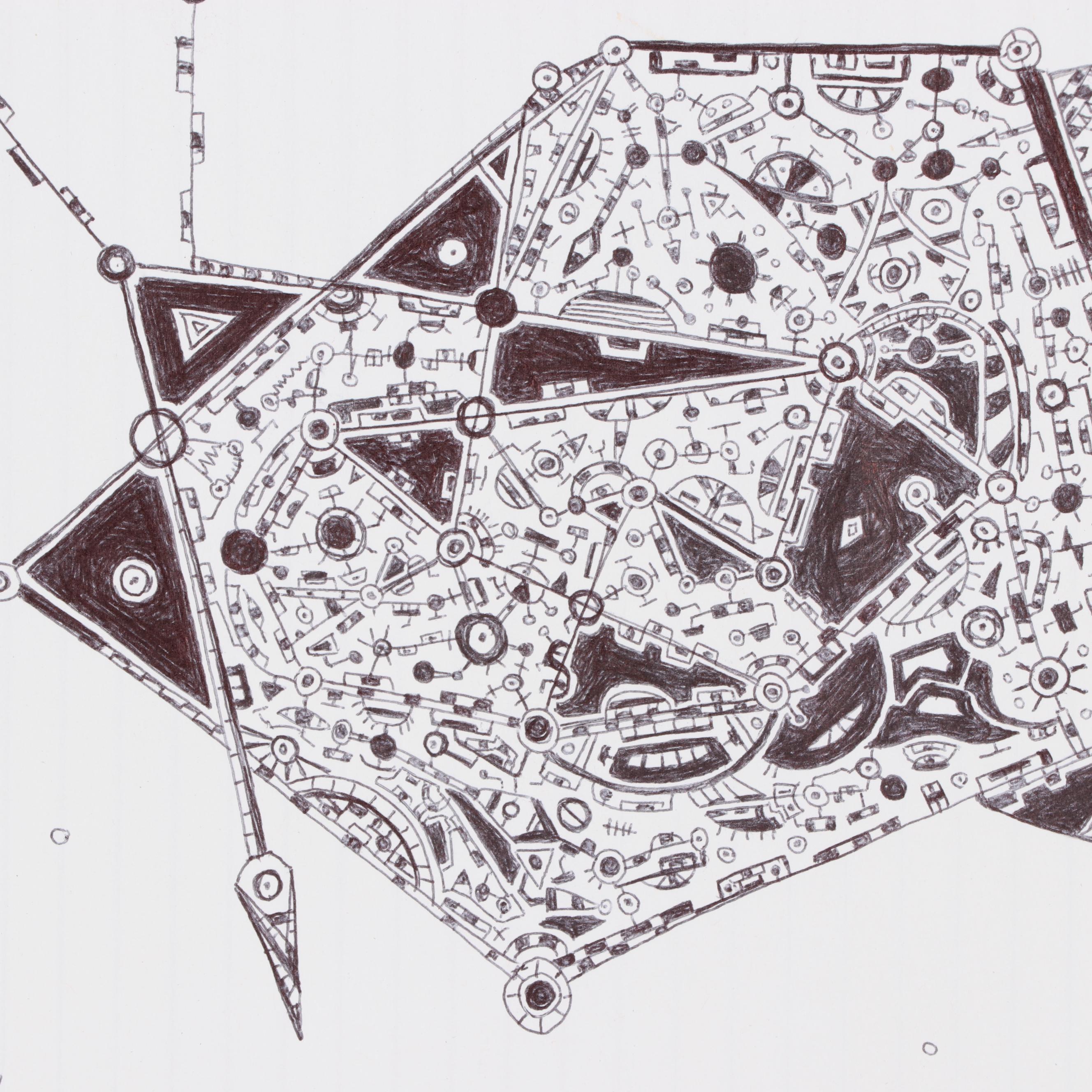 Abstract Geometric Ink Drawings, 21st Century