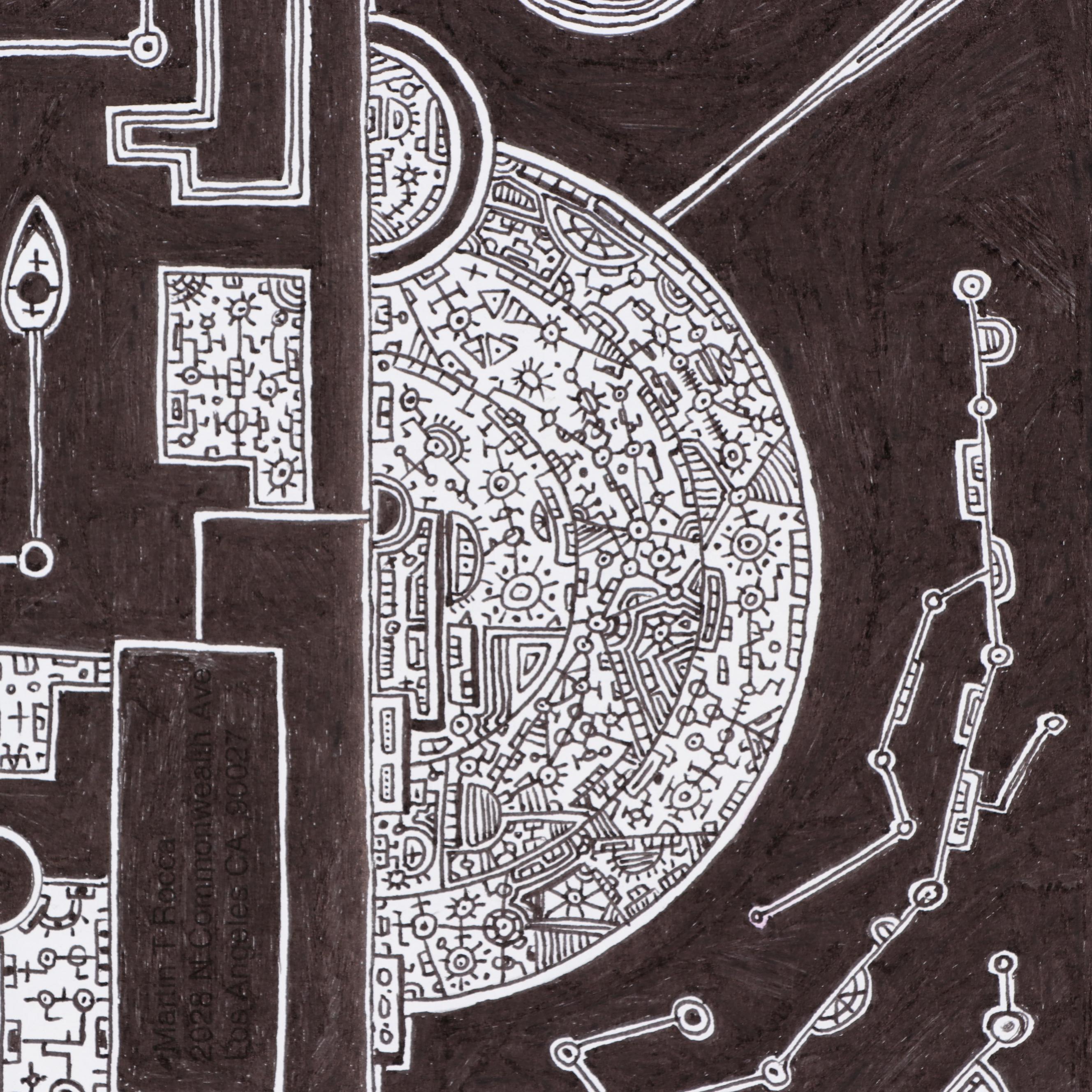 Abstract Geometric Ink Drawings, 21st Century