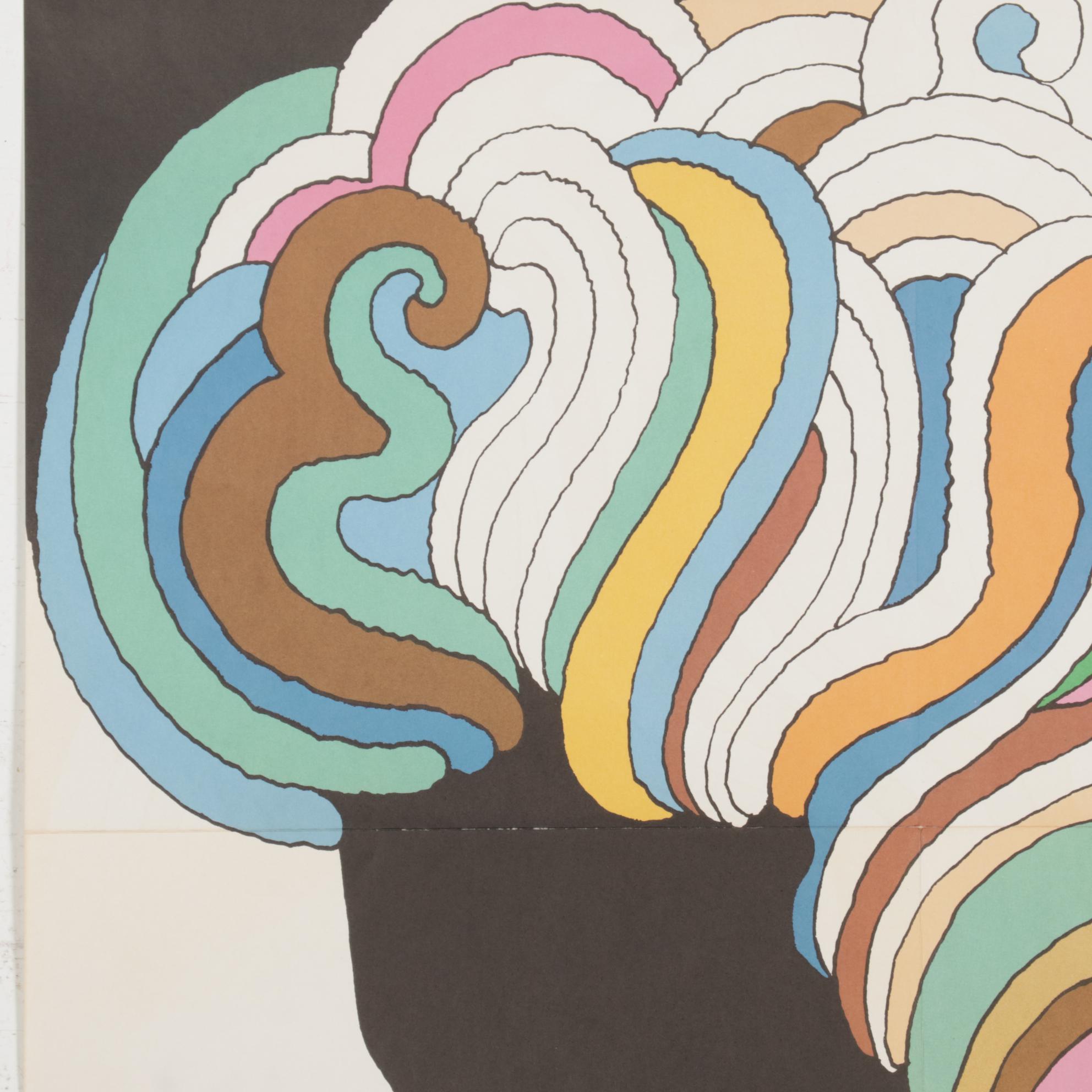 "Bob Dylan's Greatest Hits" Album With Poster Designed by Milton Glaser, 1966