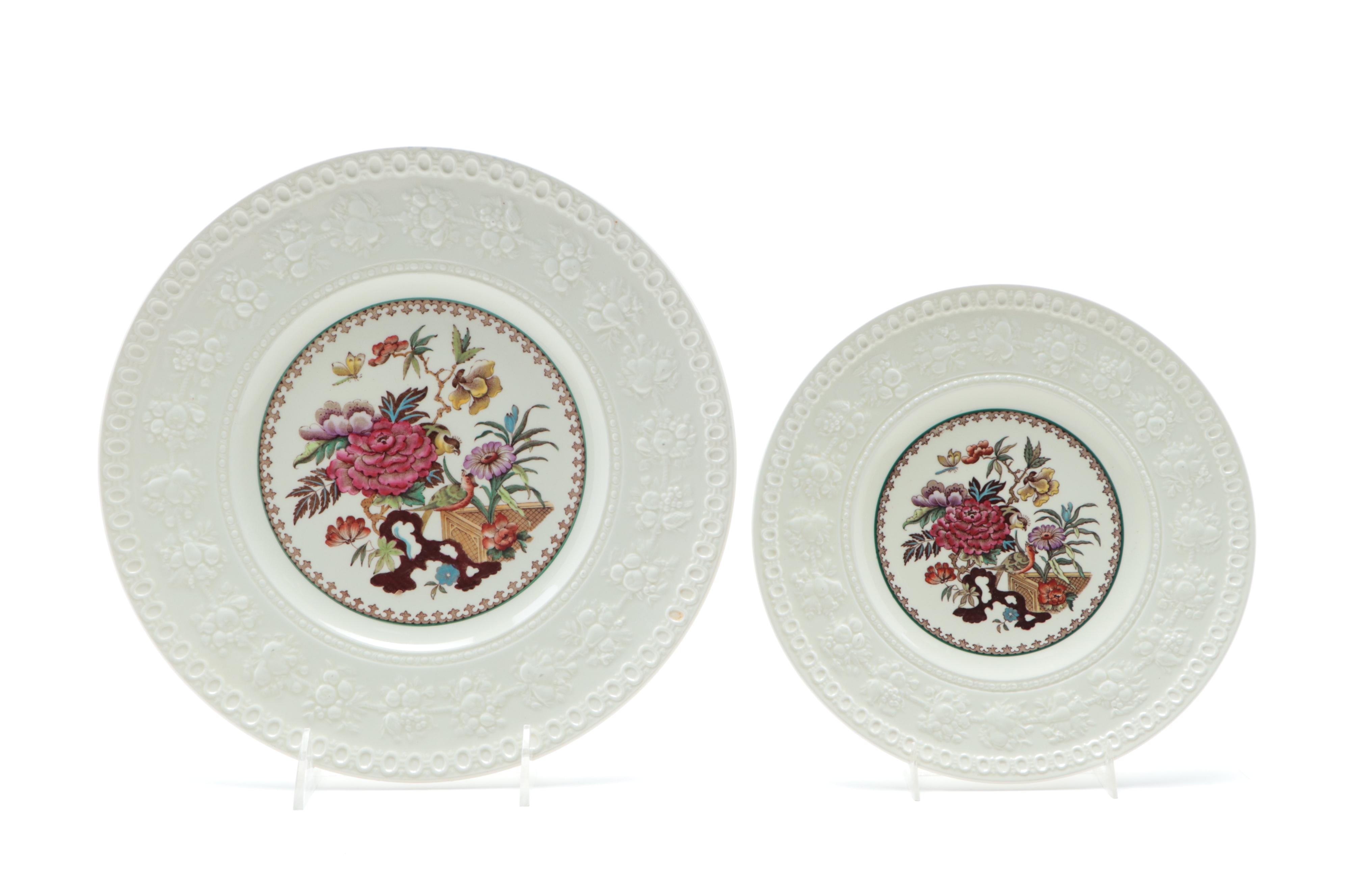 Wedgwood "Bullfinch Wellesely" Stoneware Dinnerware, 1962–1981