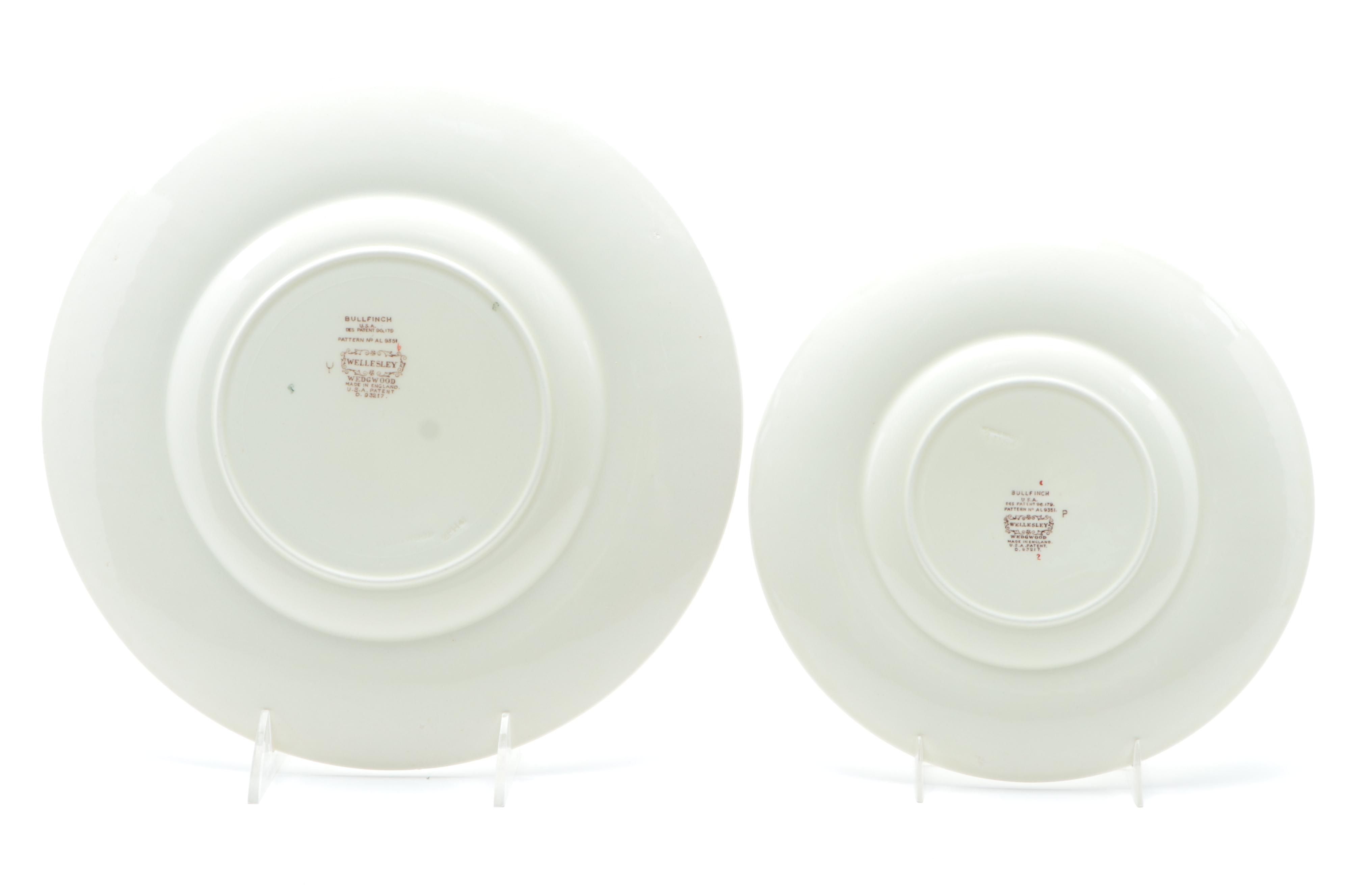 Wedgwood "Bullfinch Wellesely" Stoneware Dinnerware, 1962–1981