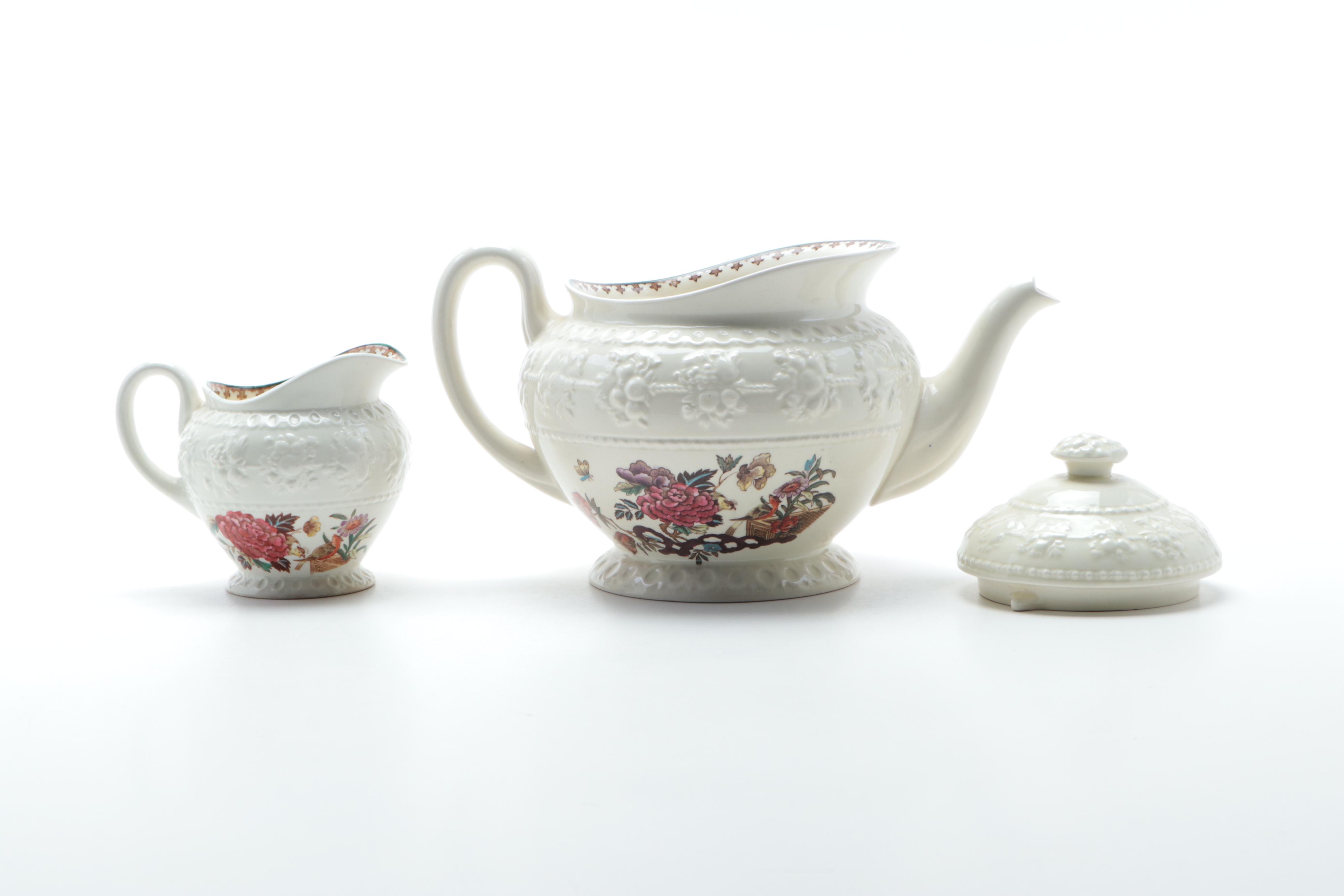 Wedgwood "Bullfinch Wellesely" Stoneware Dinnerware, 1962–1981