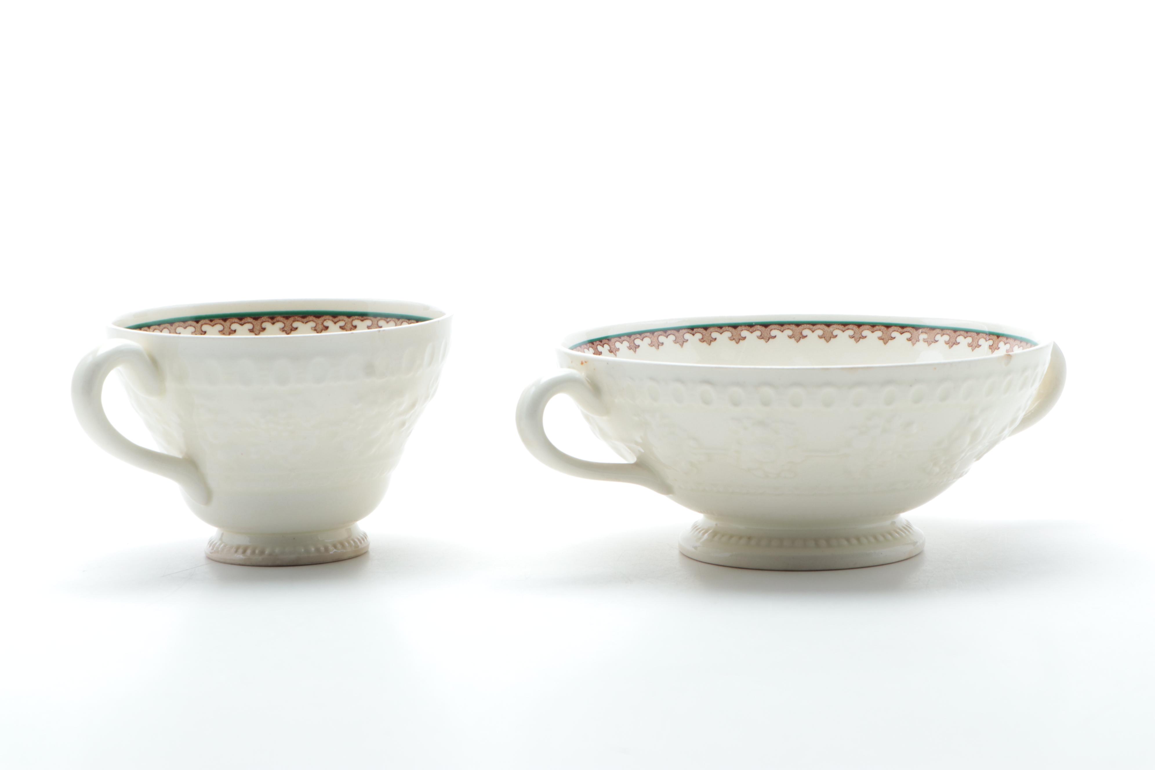 Wedgwood "Bullfinch Wellesely" Stoneware Dinnerware, 1962–1981