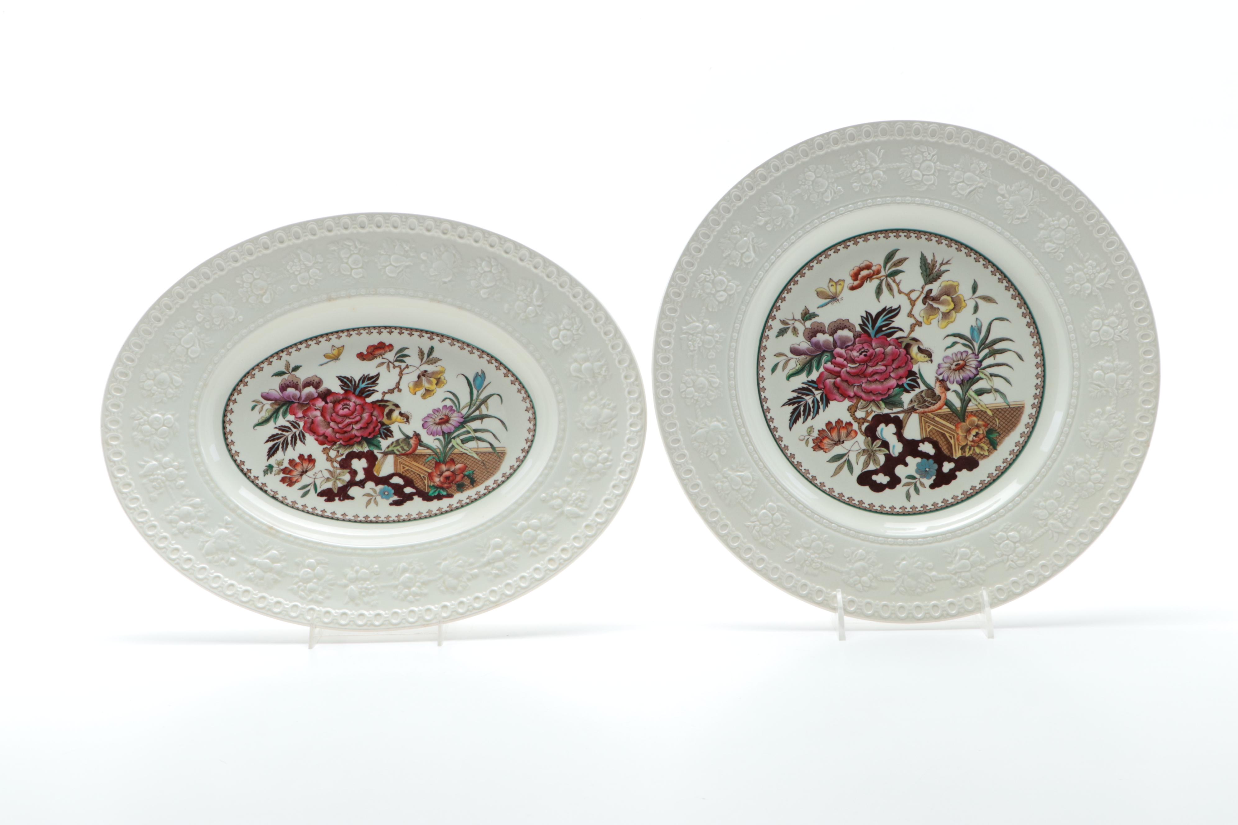 Wedgwood "Bullfinch Wellesely" Stoneware Dinnerware, 1962–1981