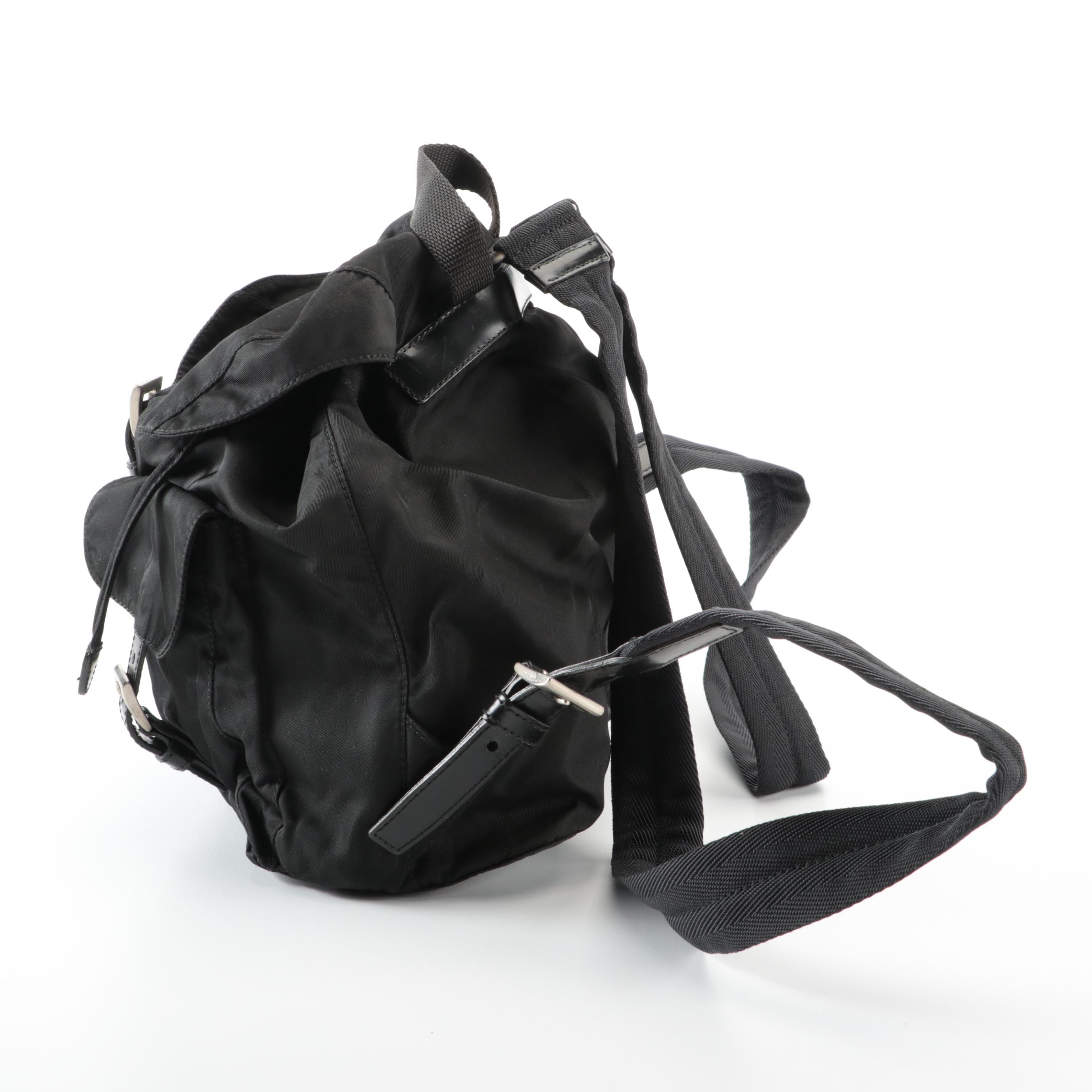 Prada Nylon Tessuto Backpack Purse