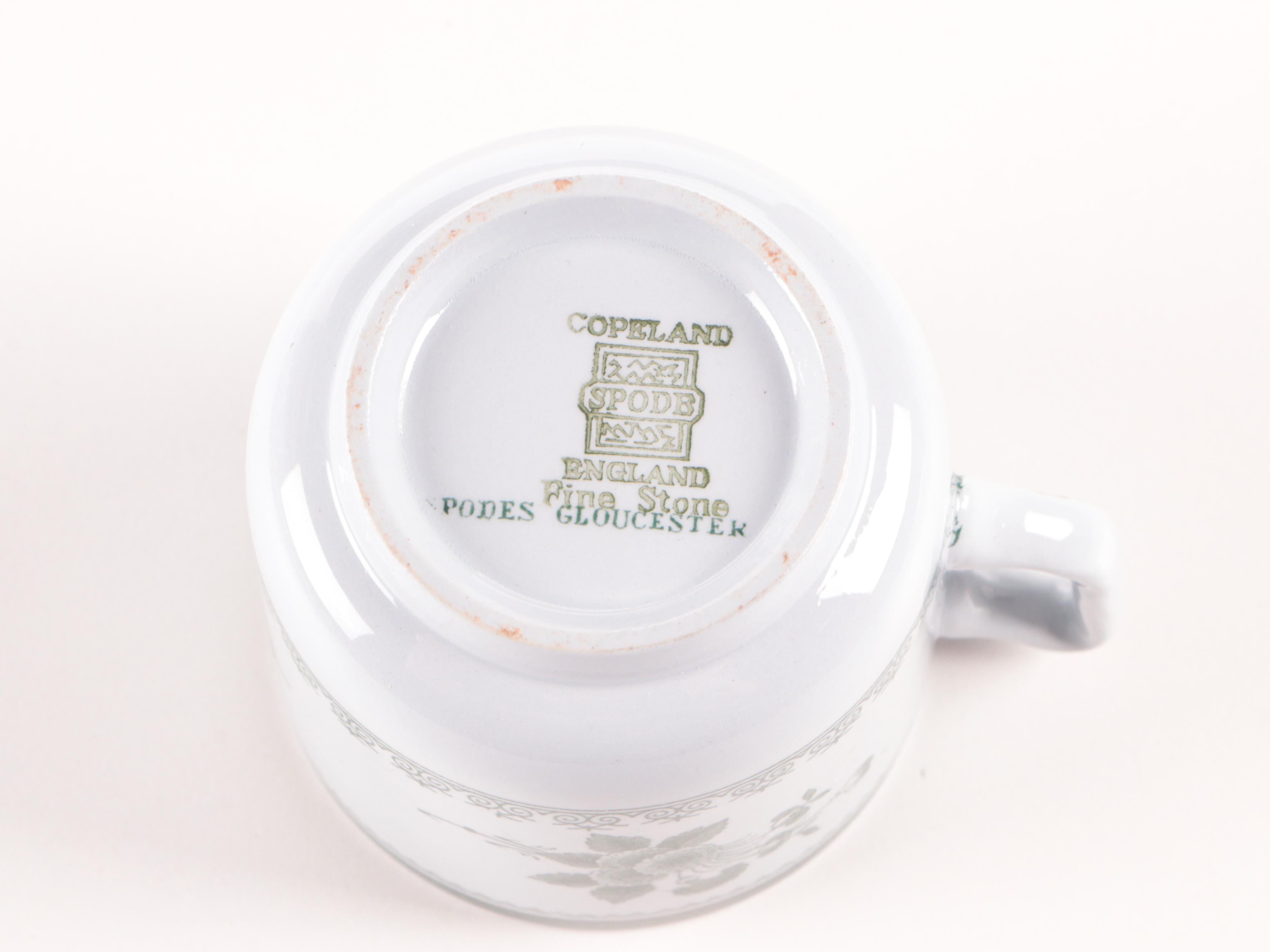 Copeland "Spodes Gloucester"  Earthenware Tableware, Late 19th/ Early 20th C.