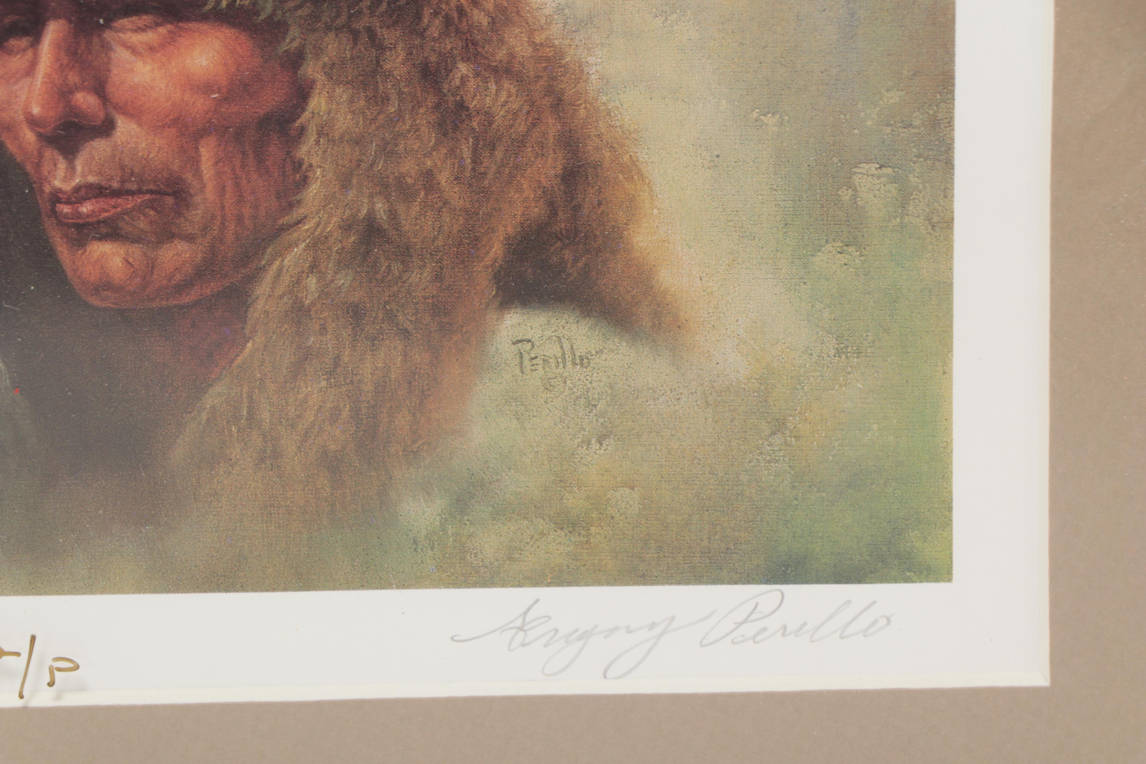 Gregory Perillo Offset Lithographs Including "Noble Heritage"