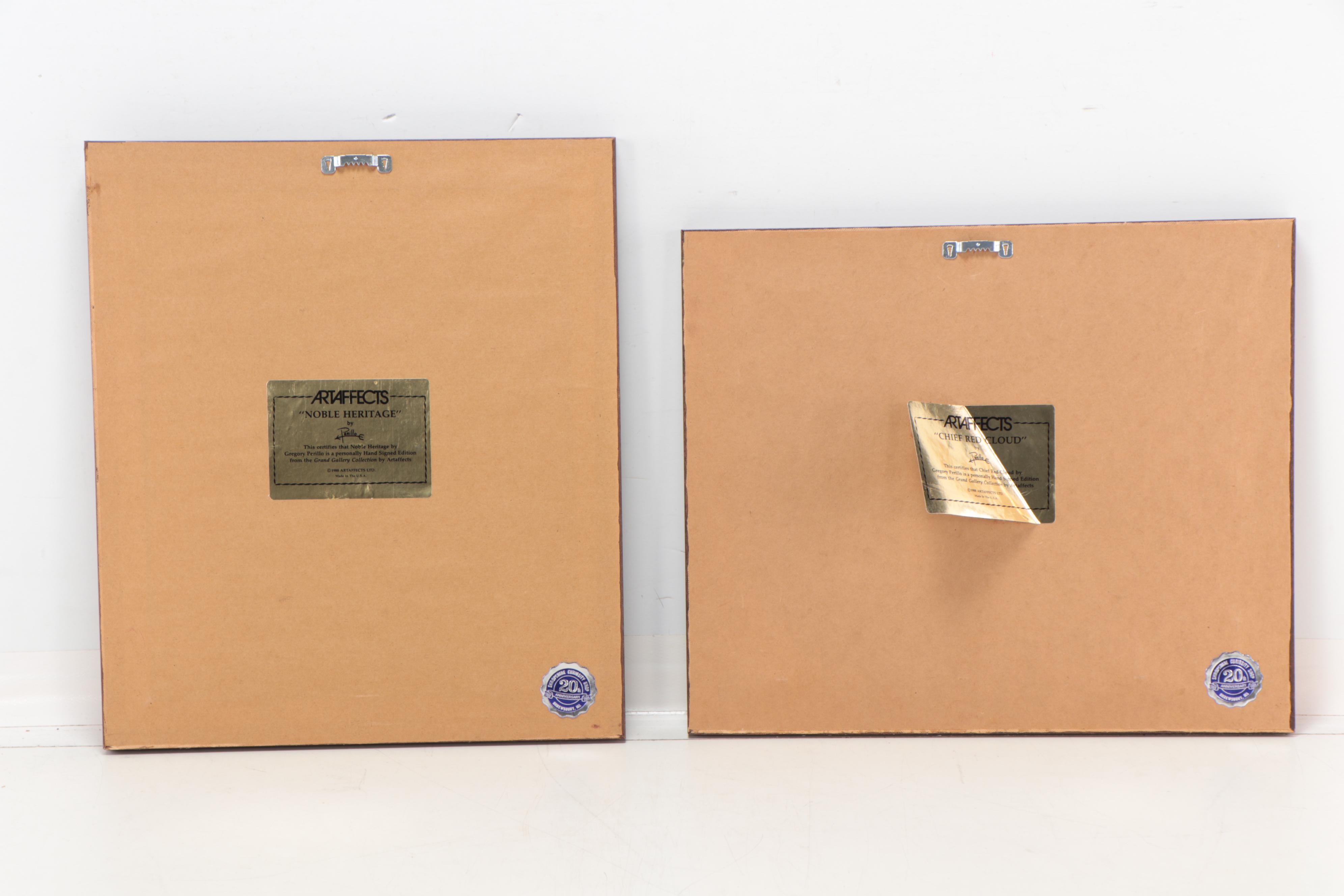 Gregory Perillo Offset Lithographs Including "Noble Heritage"