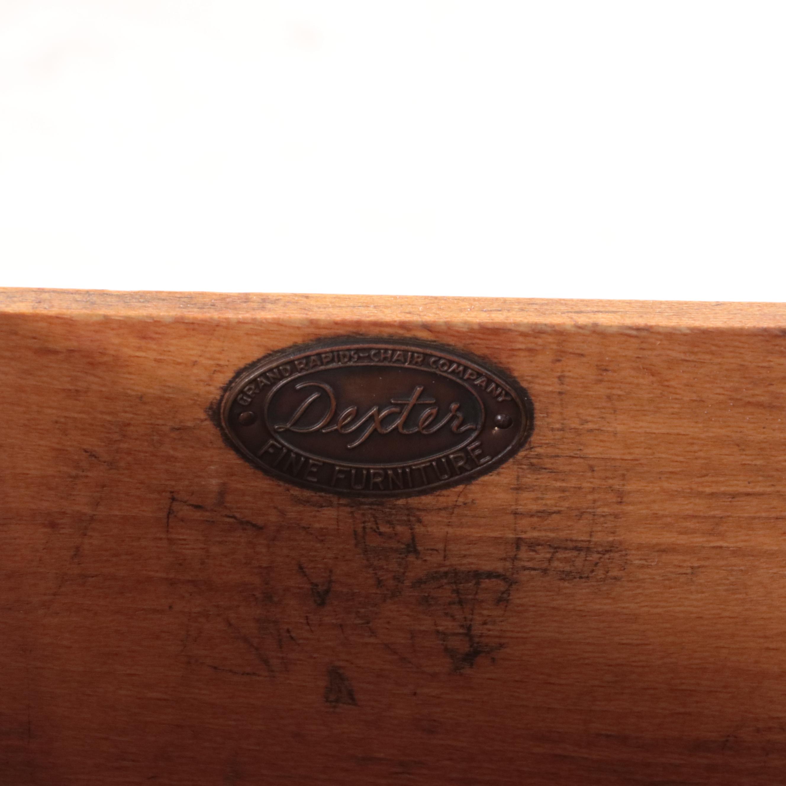 Dexter/Grand Rapids Chair Co. Federal Style Mahogany Side Table, circa 1940