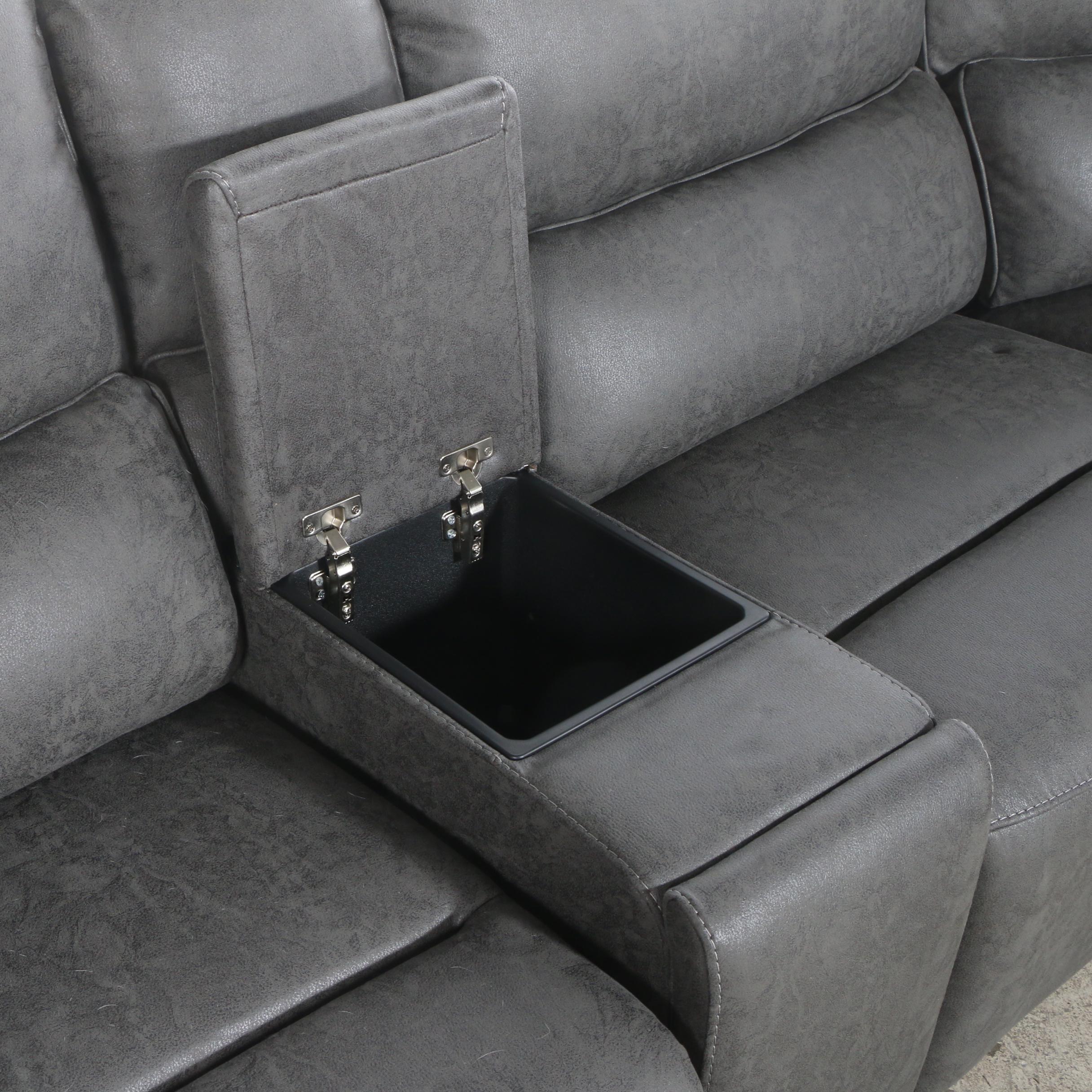 Gilman Creek Furniture "Sweeney" Six-Piece Fabric Power Reclining Sectional