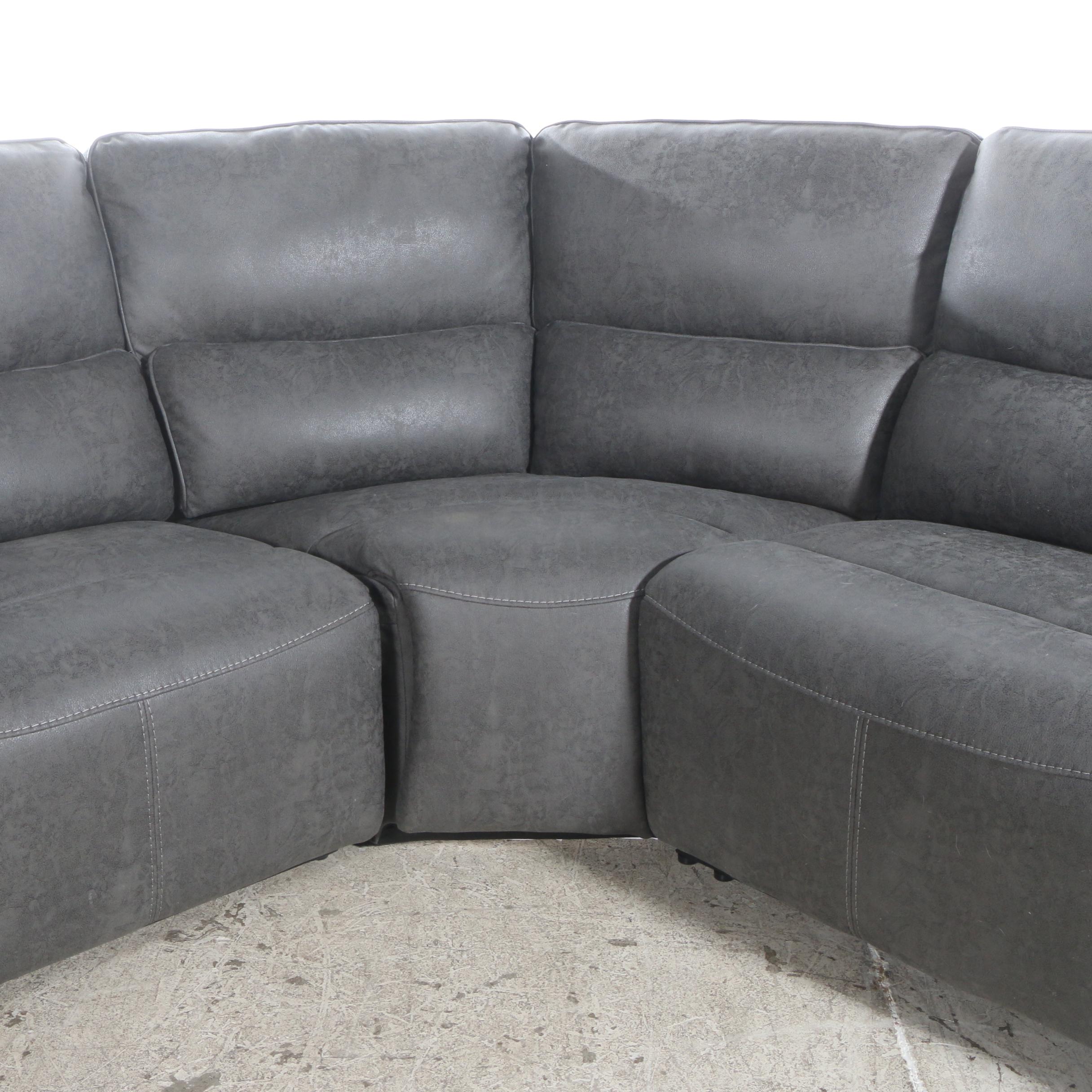 Gilman Creek Furniture "Sweeney" Six-Piece Fabric Power Reclining Sectional