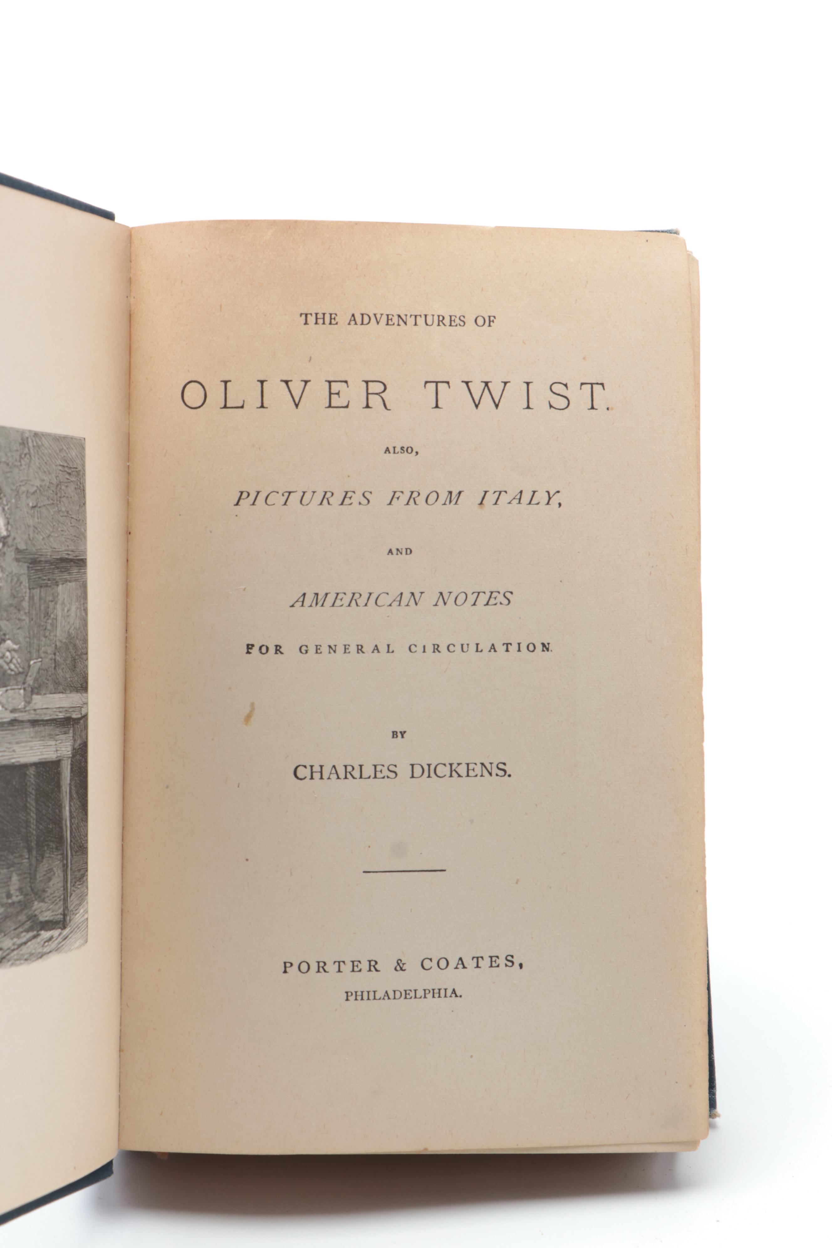 Alta Edition "Oliver Twist" and "Pickwick Papers" and More by Charles Dickens