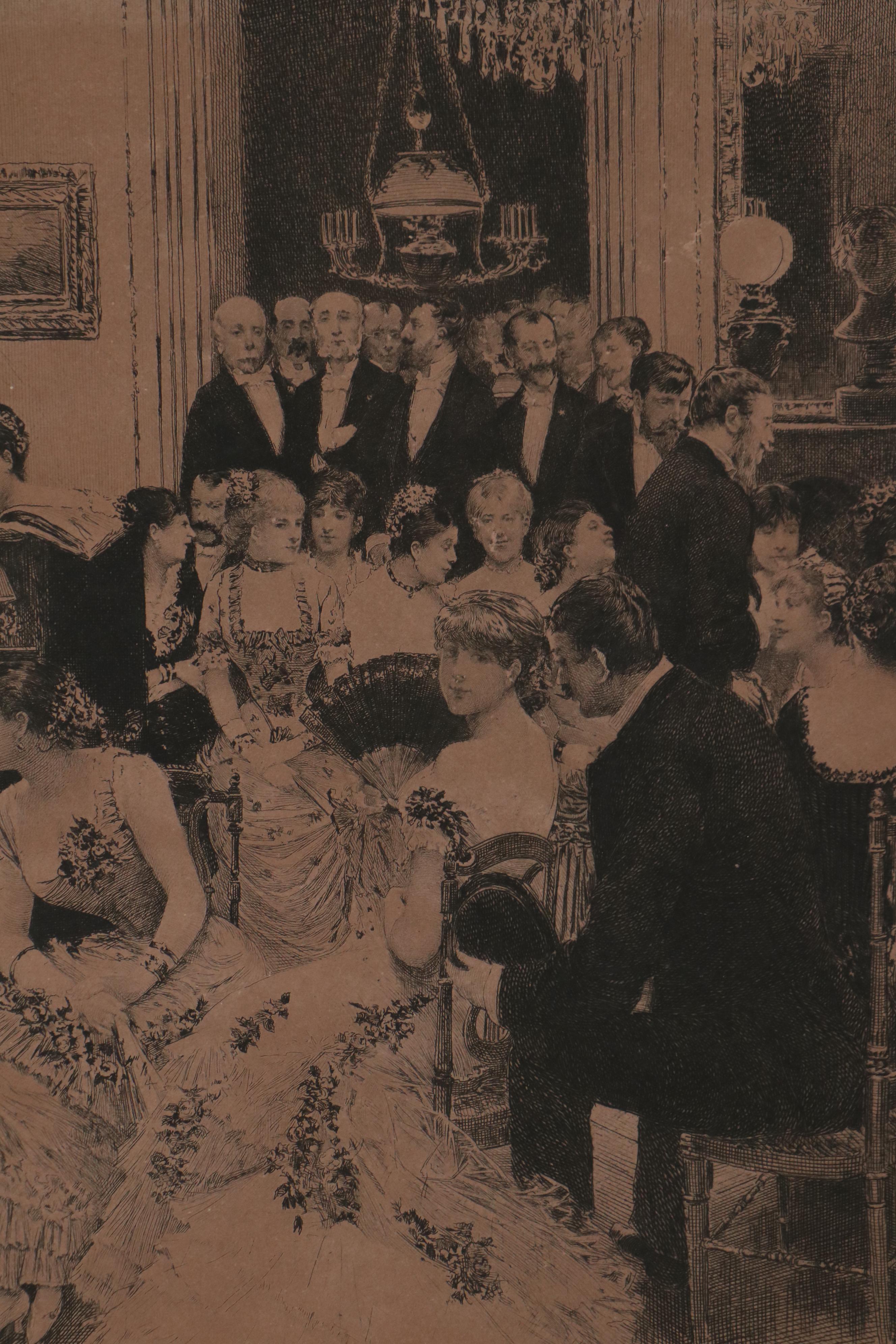 Figurative Intaglio or Relief Prints and Architectural Offset Lithographs