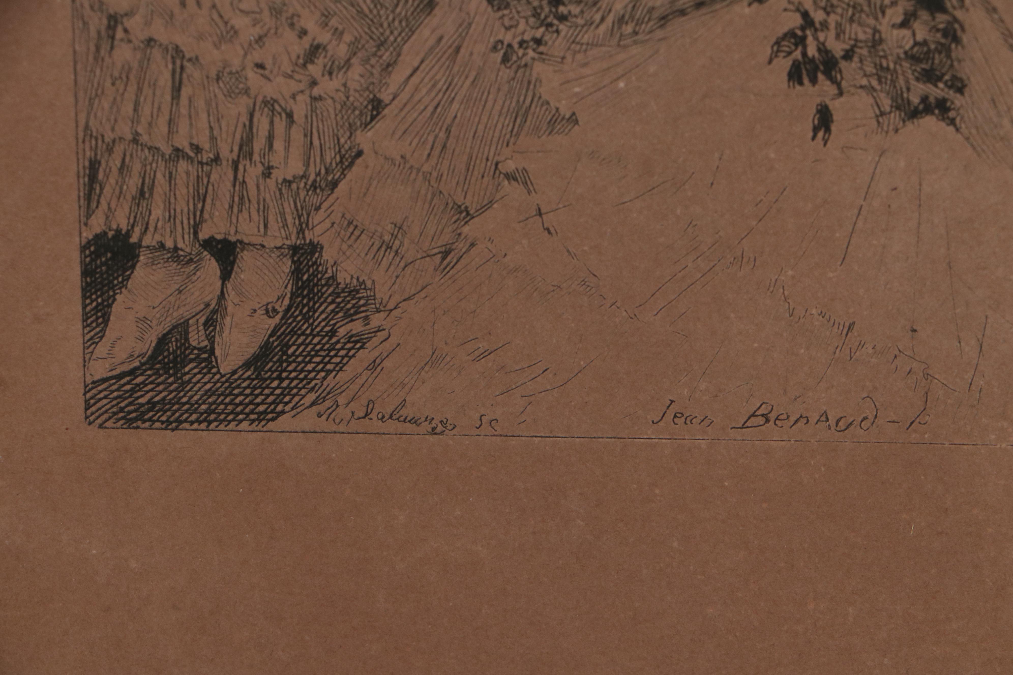 Figurative Intaglio or Relief Prints and Architectural Offset Lithographs