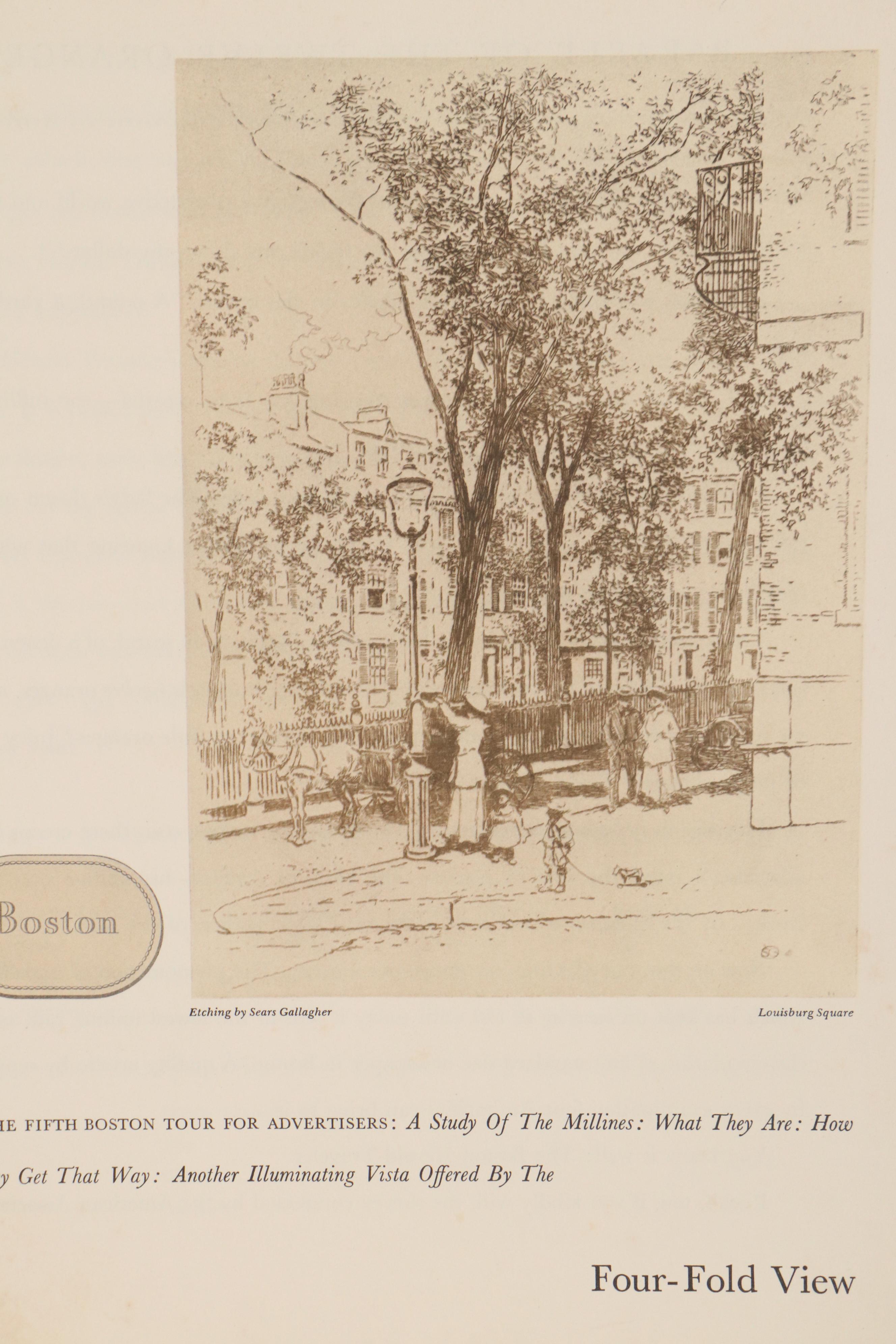 Figurative Intaglio or Relief Prints and Architectural Offset Lithographs