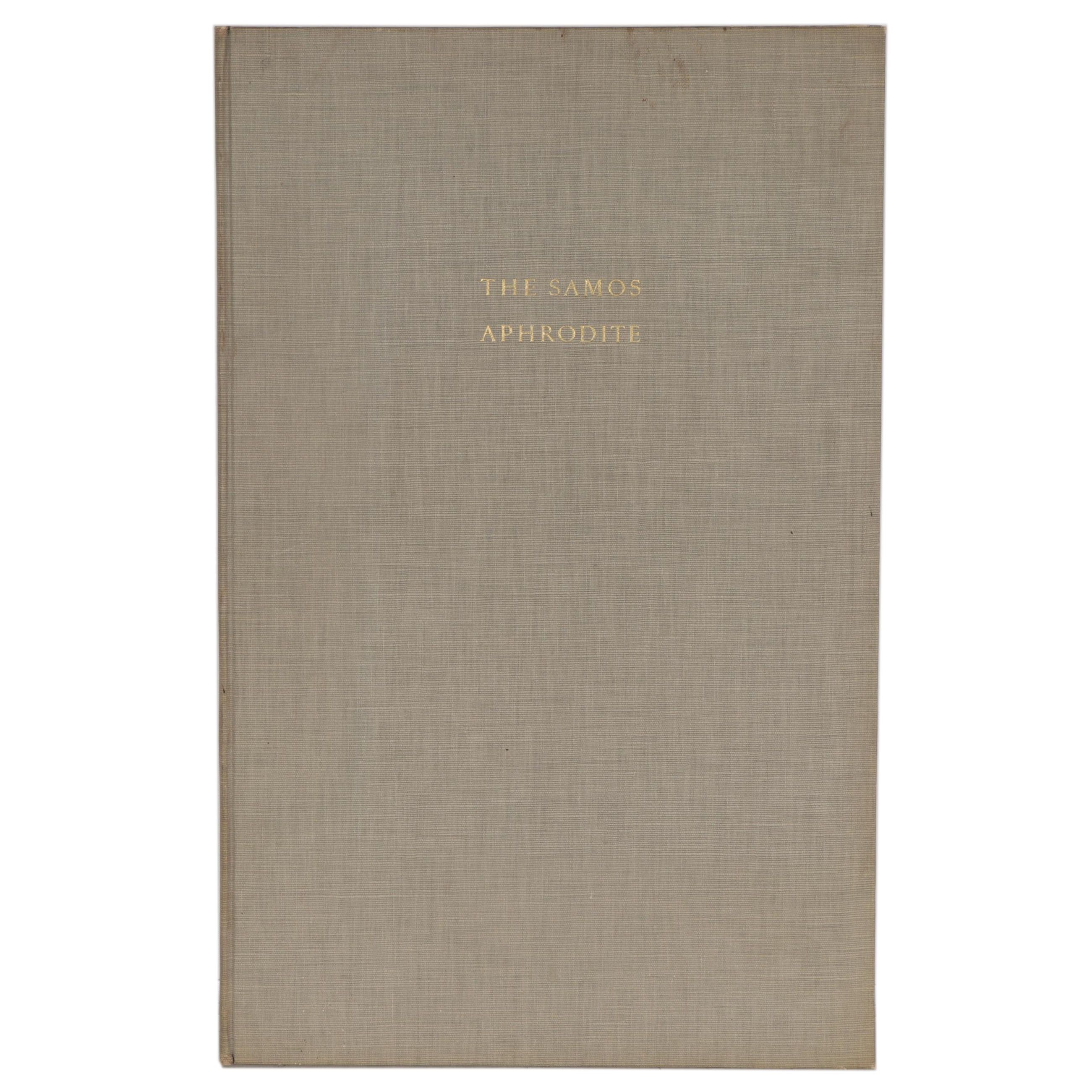 "The Samos Aphrodite" Monograph Folio by E. Govett, 1918