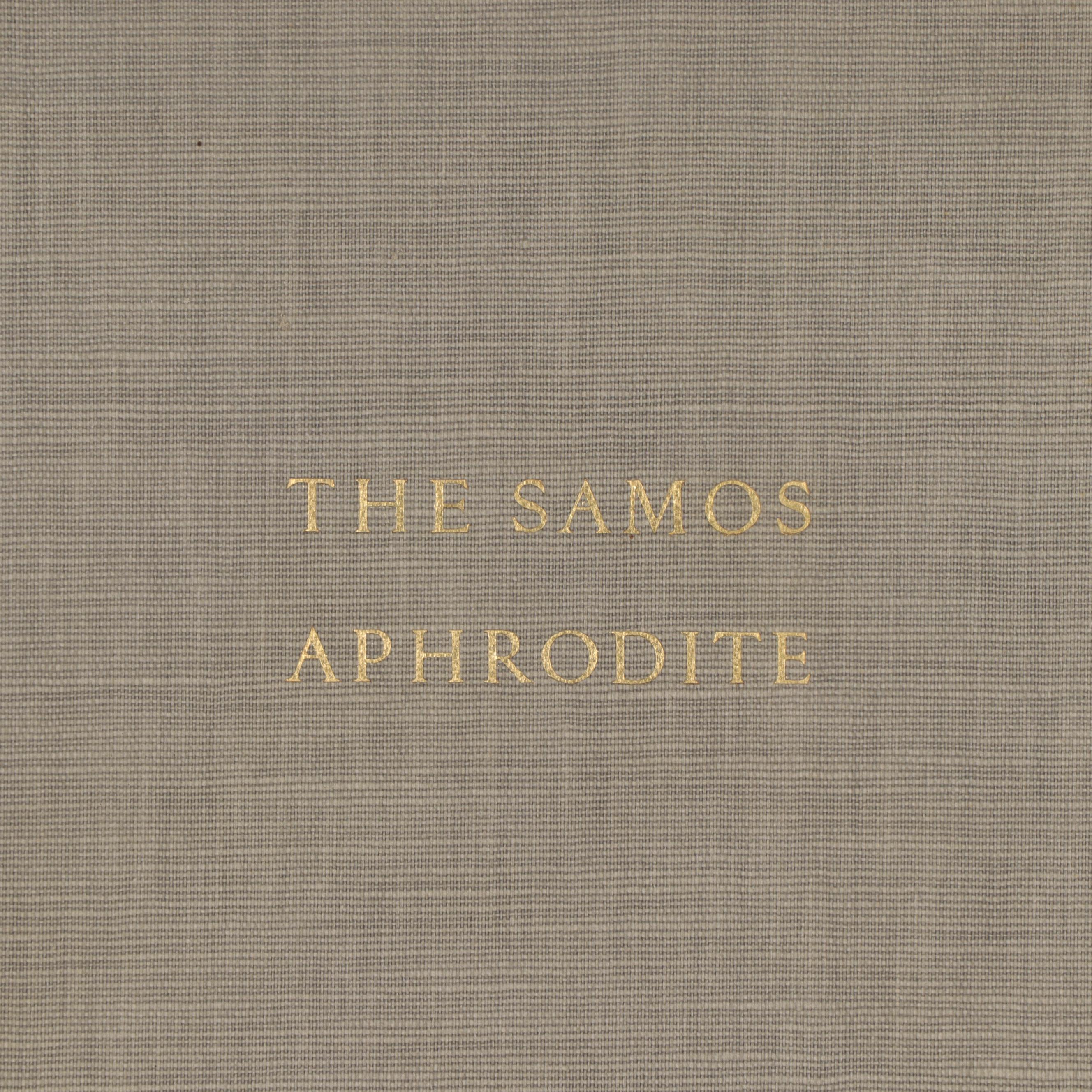 "The Samos Aphrodite" Monograph Folio by E. Govett, 1918