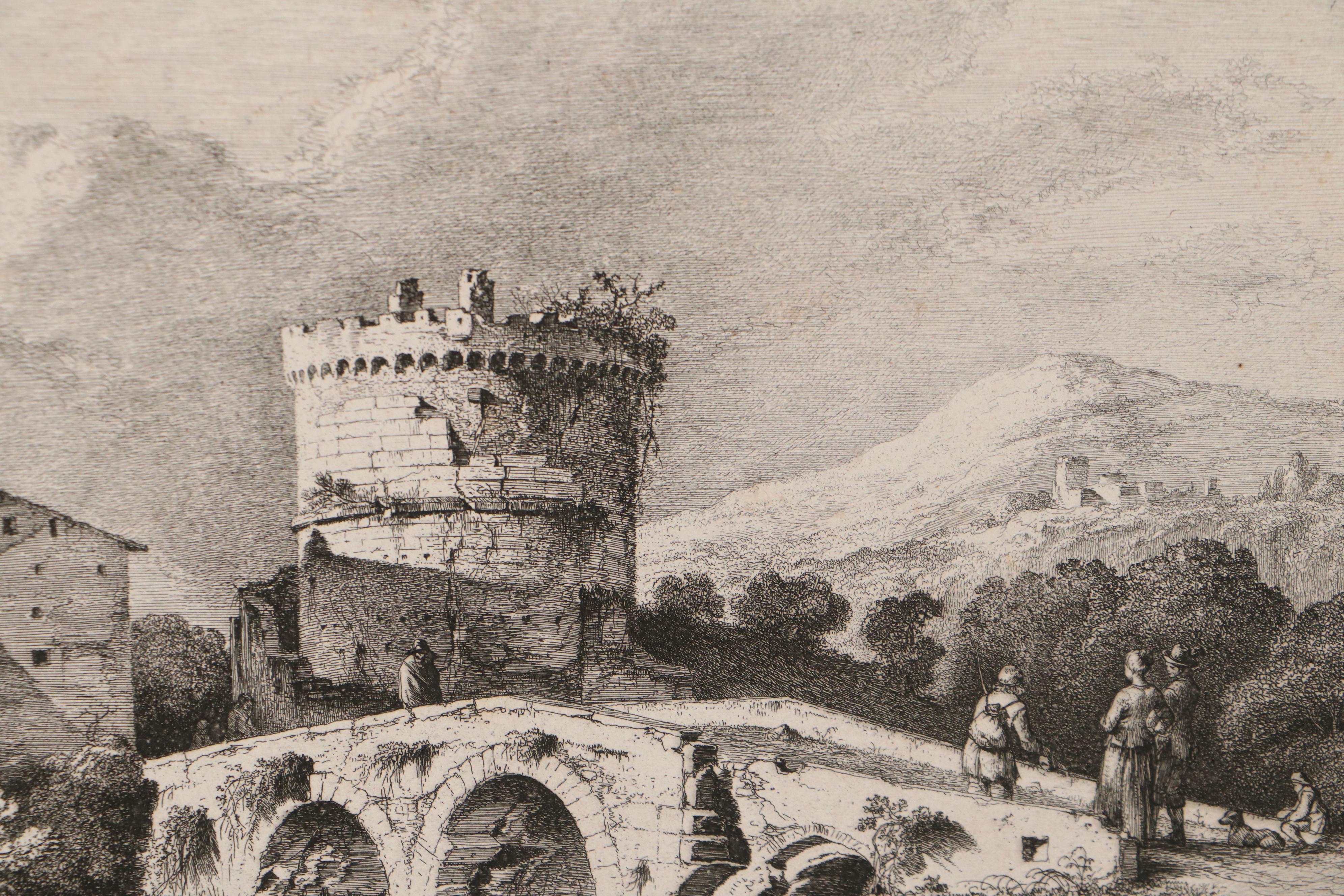 Landscape Intaglio Prints Including "Mount Vernon"