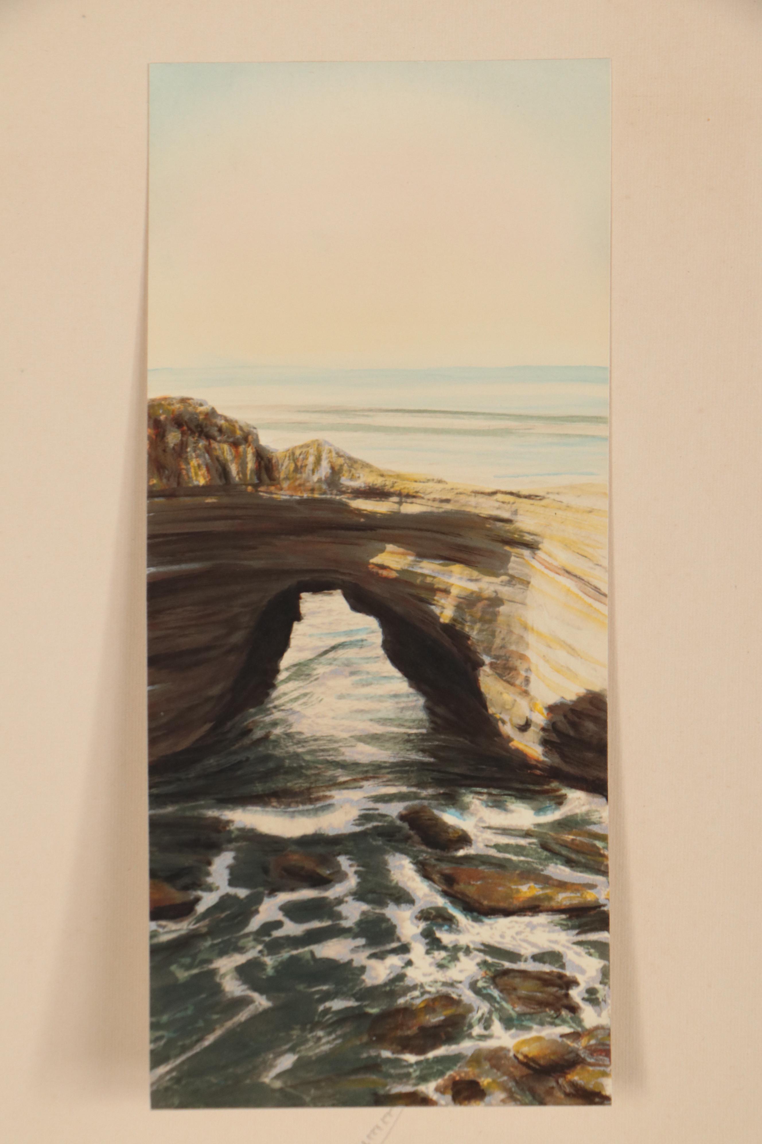 Japanese Woodblock and Landscape Watercolor Paintings