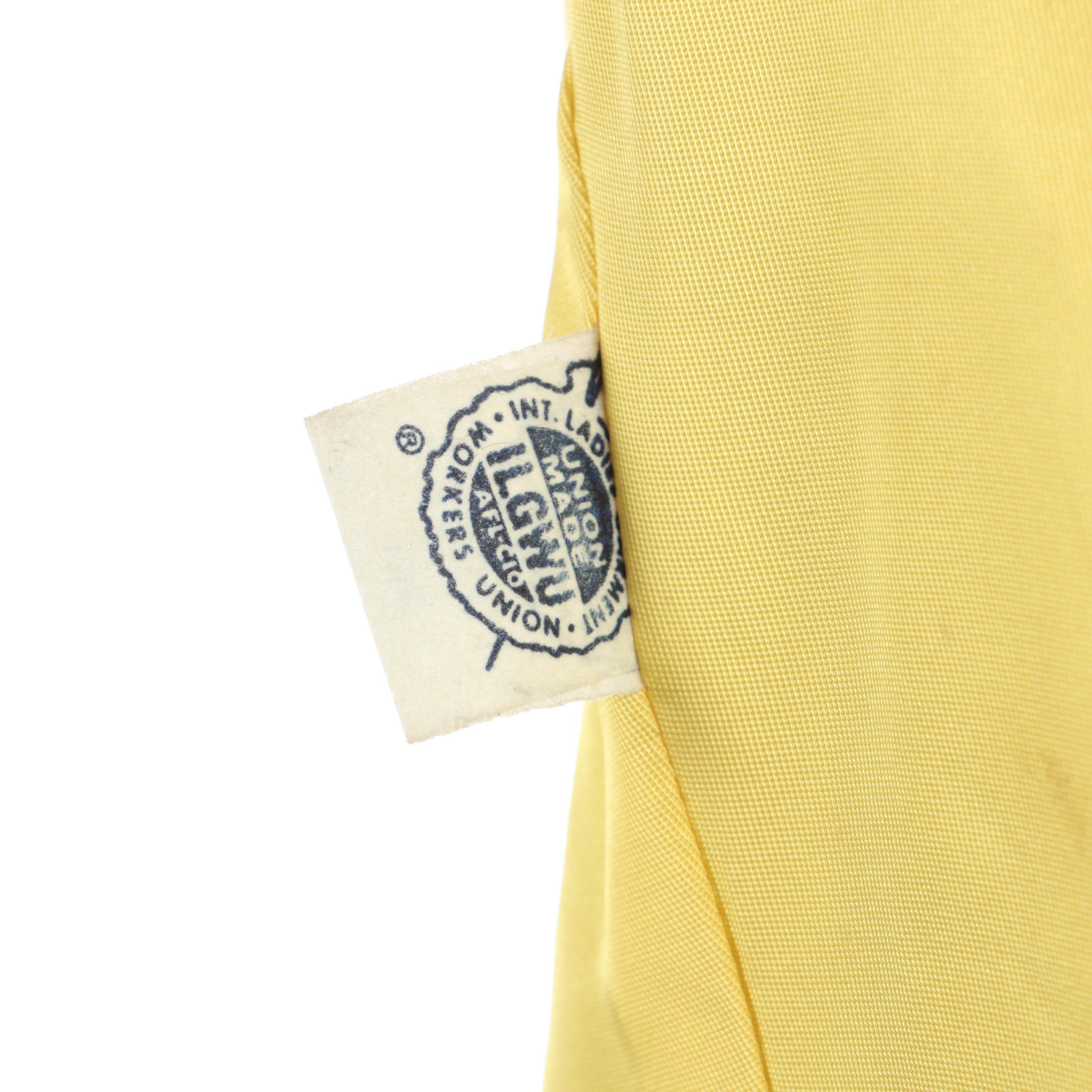 Giralda Room Silk Print Quilted Coat with Black Circular Stitched Details